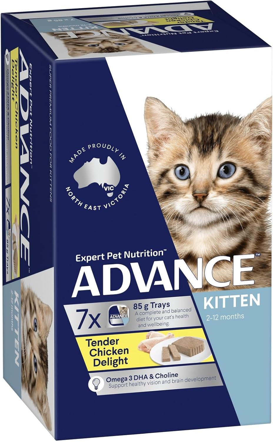 Advance CPA0601 Kitten Tender Chicken Food Pack, 7 Piece