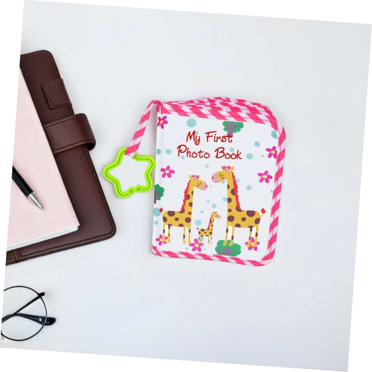 2Pcs Soft Cloth Photo Album My First Keepsake Book for Newborns Holds Pictures Durable Parent Friendly like Design for Cherishing Memories image number 5