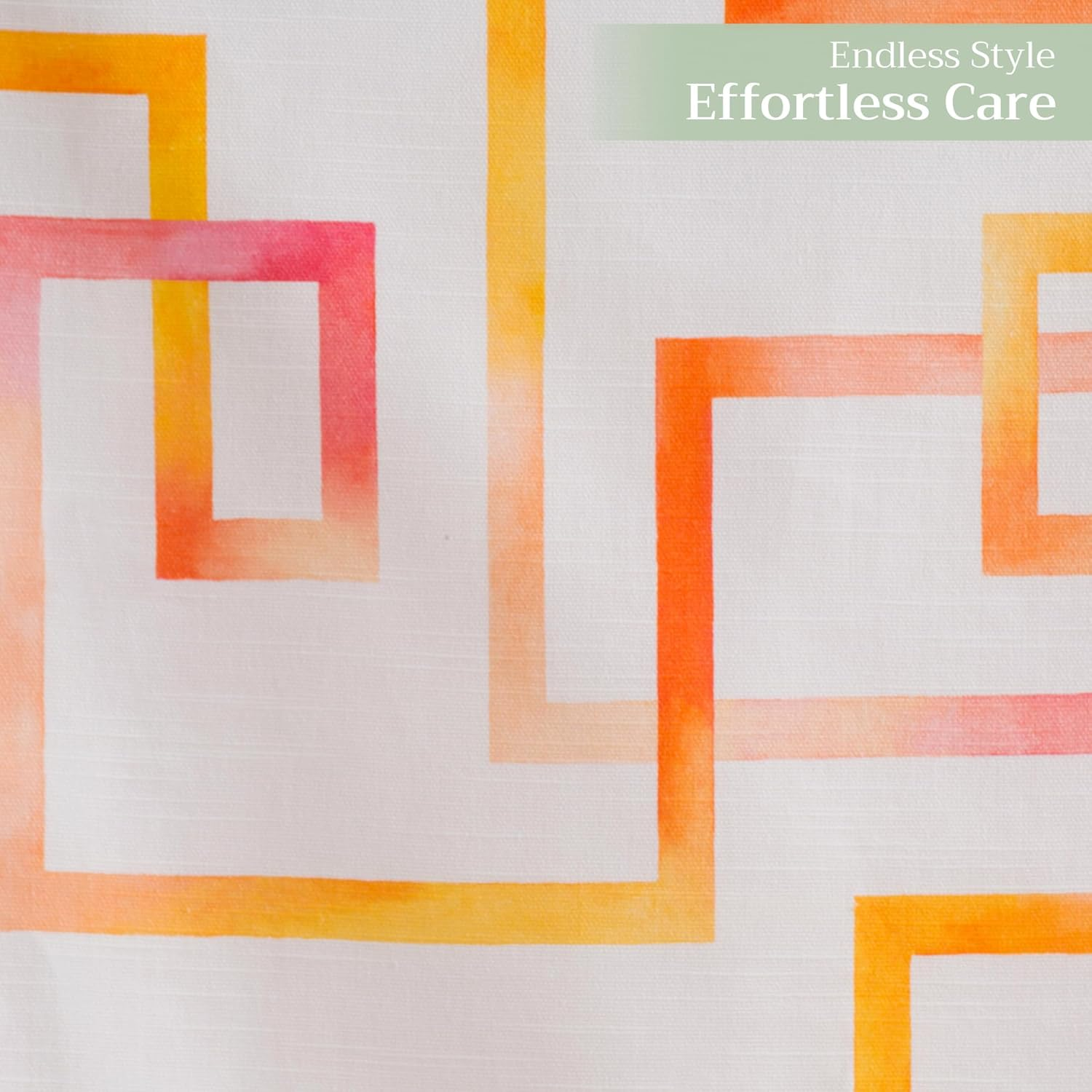 Maison D'Hermine Table Runner 100% Cotton Double Layer Table Runners 72 Inches Long Decorative for Home Kitchen Dining Party Baby Shower Wedding Bridal Shower Spring Summer (Summer Maze, 14.50" X 72") image number 2