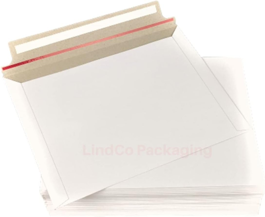 275X215Mm Quarto Document Cardboard Envelope 350GSM Tough Semi-Rigid Mailer (Pack of 100) image number 3