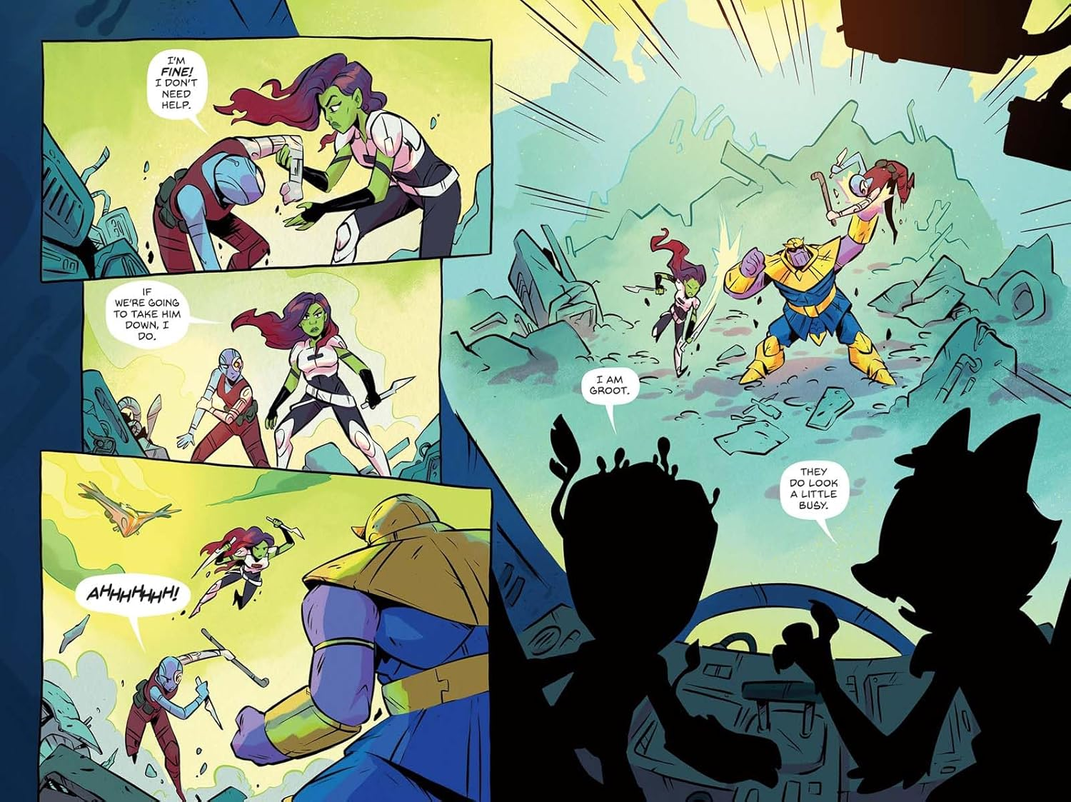 Rocket and Groot: the Hunt for Star-Lord (Marvel: Graphic Novel #1)