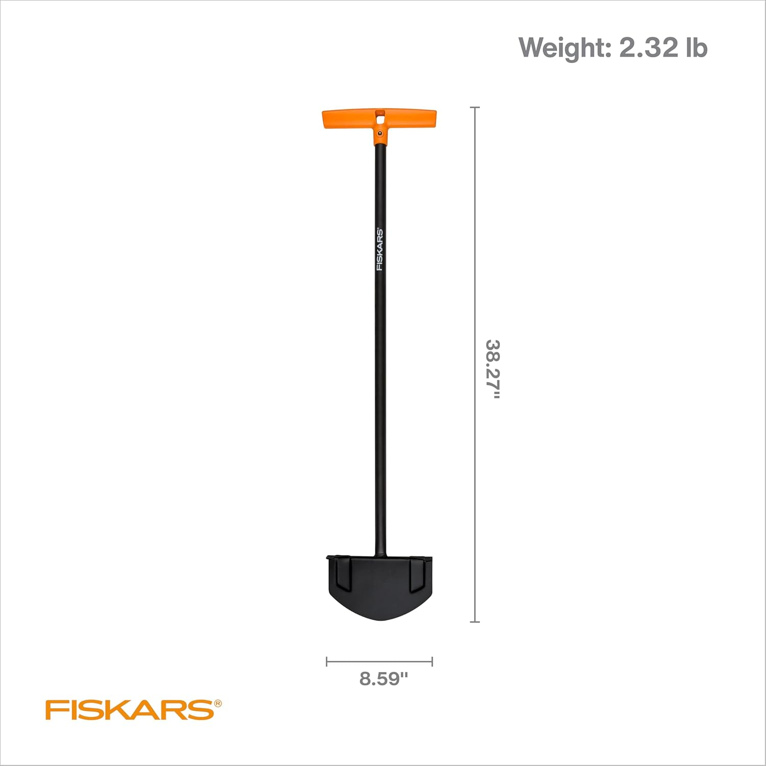 Fiskars 38.5 Inch Long-Handle Steel Edger image number 3