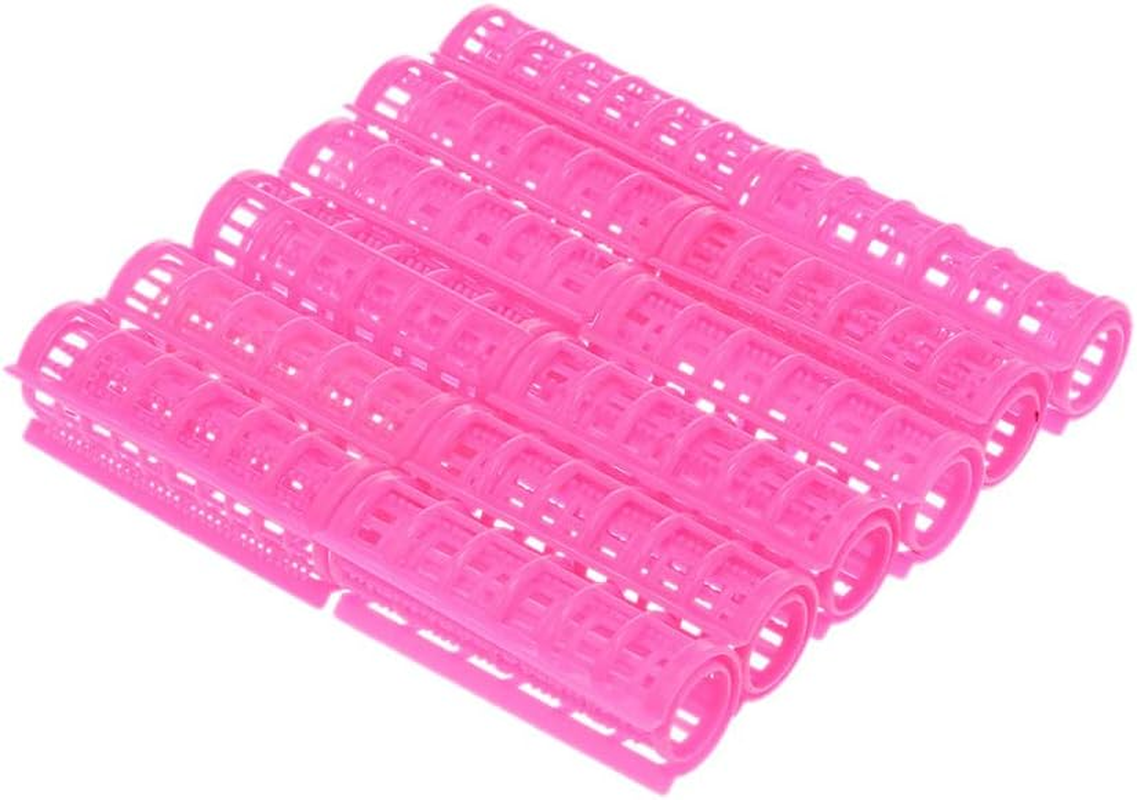 Xinyee Plastic Curlers Hair Rollers for Hair Styling Hairdressing DIY Curling Tool 12PCS image number 5