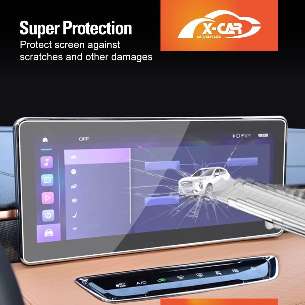 X-CAR Tempered Glass Screen Protector for Haval Jolion Lux/Lux Le/Premium 2021-2025 Touchscreen Anti-Scratch Cover Accessories image number 6