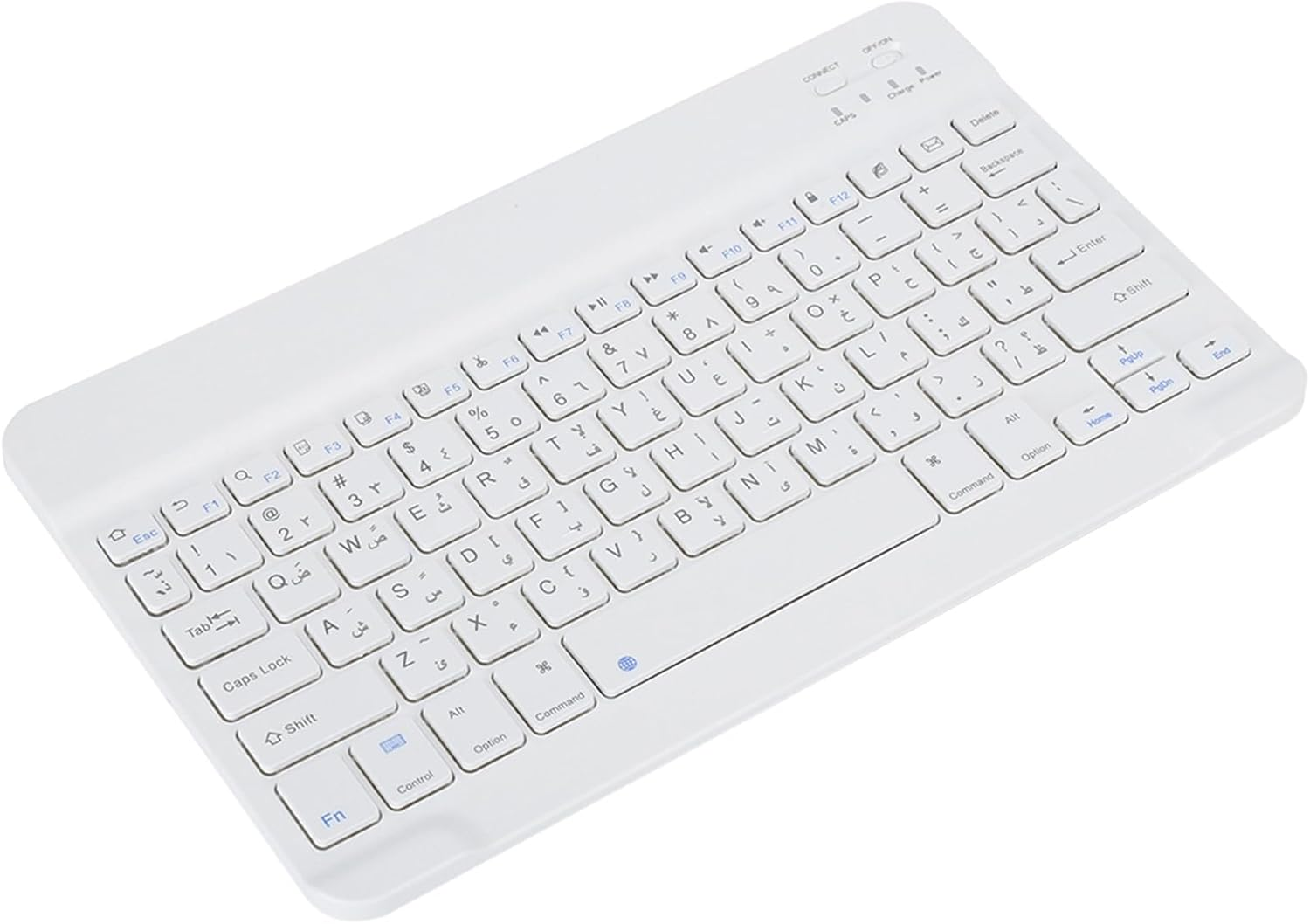 10 Ultra‑Thin Wireless Keyboard Russian Arabic Spainish Keyboard for Bluetooth Intelligent Supplies Computer for Android/Os X / (10 Inch Arabic) image number 5