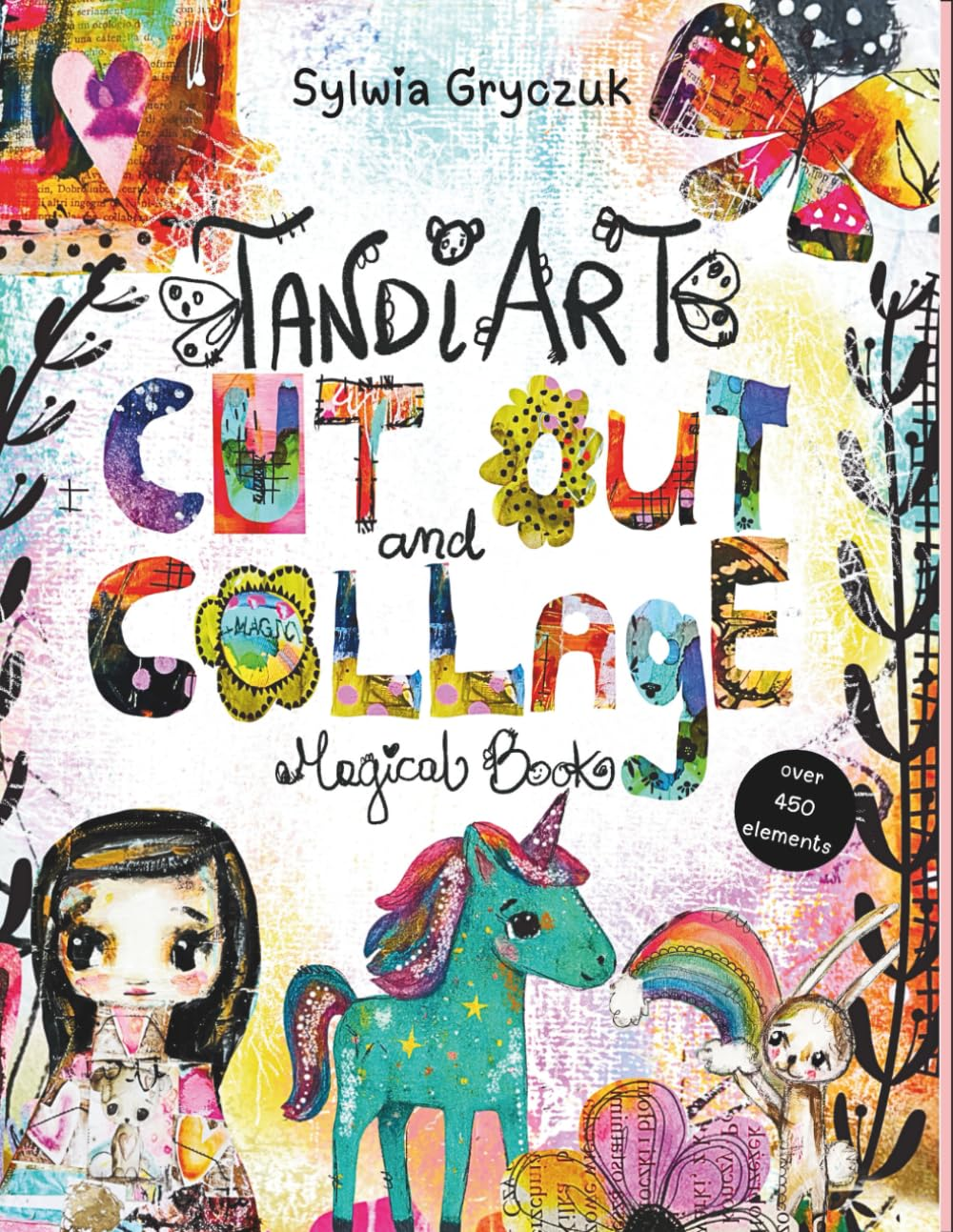 Tandiart Cut Out &Collage: Magical Book