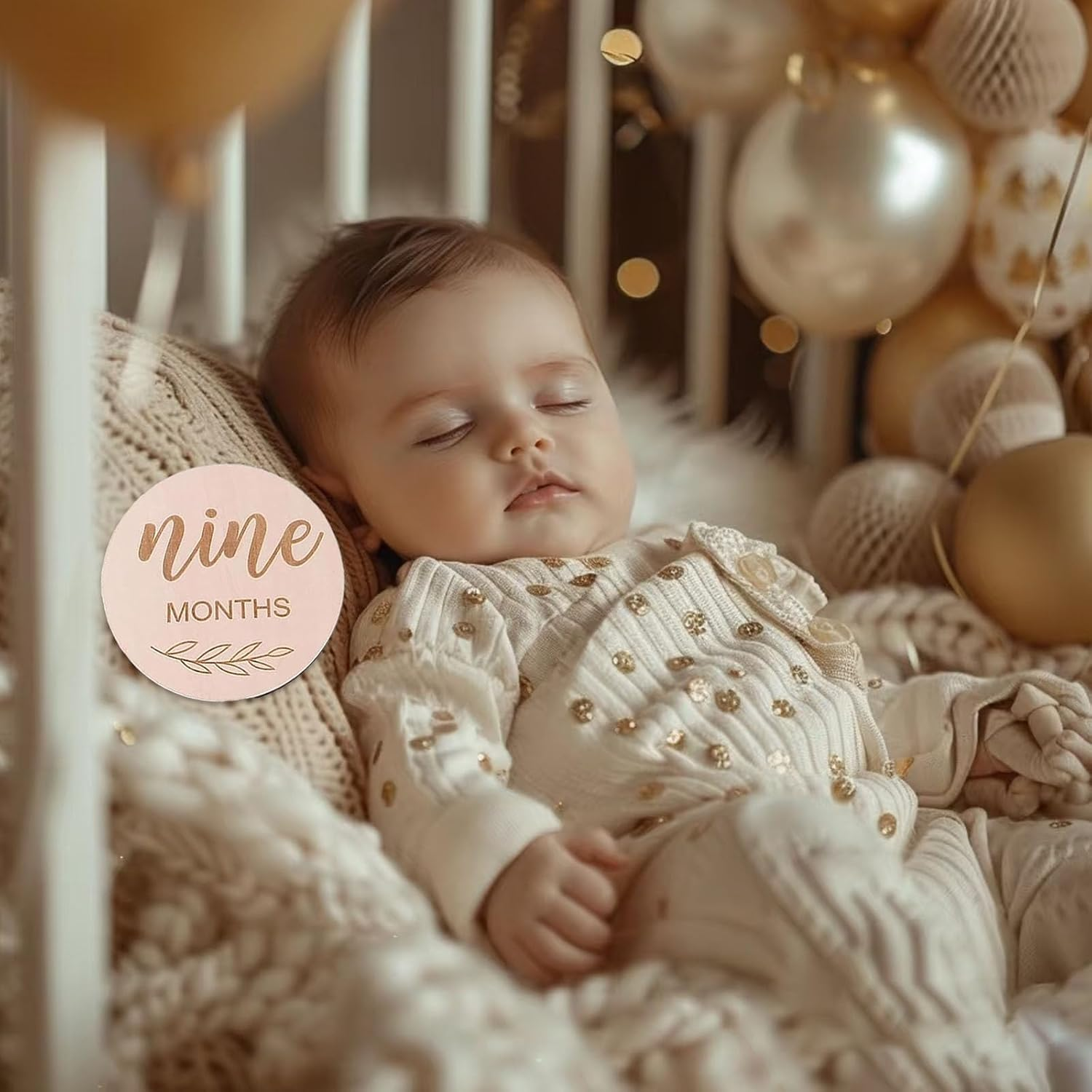 REGODI 14Pcs Baby Milestone Cards & Announcement Sign, Newborn Growth Photography Props, Monthly Baby Photo Gift Sets for Boys and Girls, Baby Photography Accessories image number 1