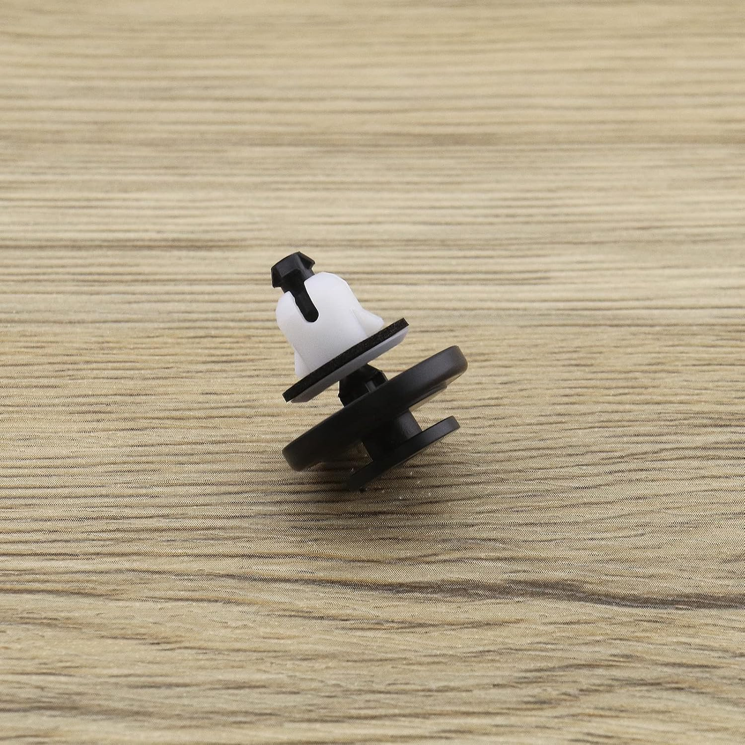 Ecsing 10PCS Tailgate Spoiler Clips 91513-T6A-003 Compatible with Civic CR-V Fit HR-V Plastic Tailgate Spoiler Pin and Nut Retainer Fasteners image number 3