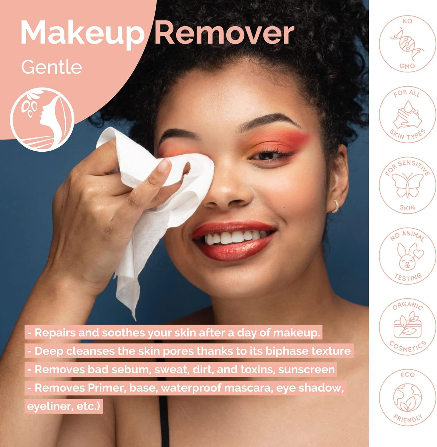 Fatima'S Garden Organic Makeup Remover - with Argan & Rose Water, 100Ml image number 6