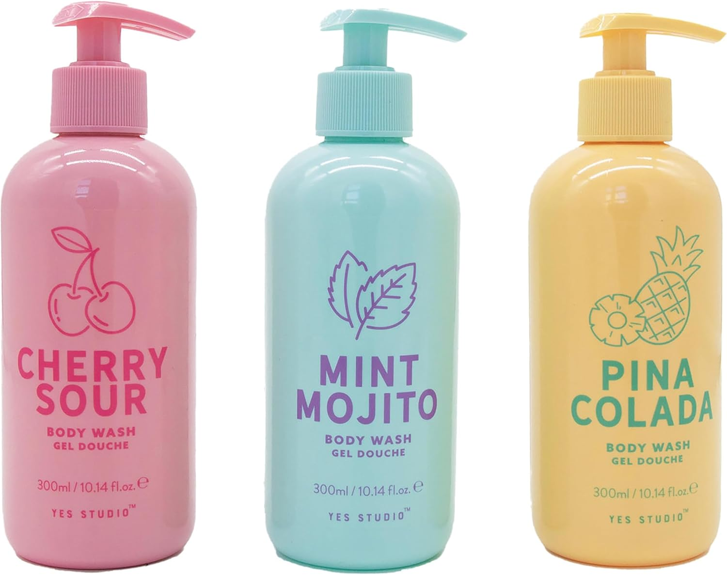 Yes Studio Cocktail Hour Body Wash Trio image number 3