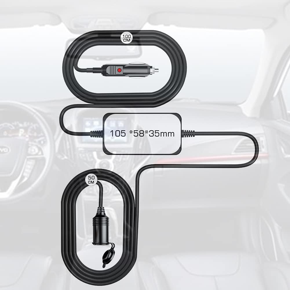 Voltage Step-Down Dropper Converter Reducer 24V to 12V 10A Cigarette Power Adapter for Truck Lorries Buses