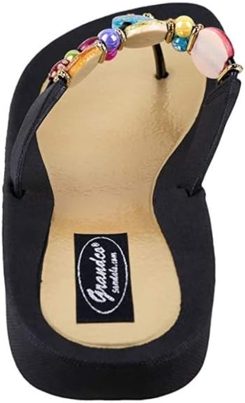 Grandco Women'S Marble Deluxe Thong Sandal image number 6