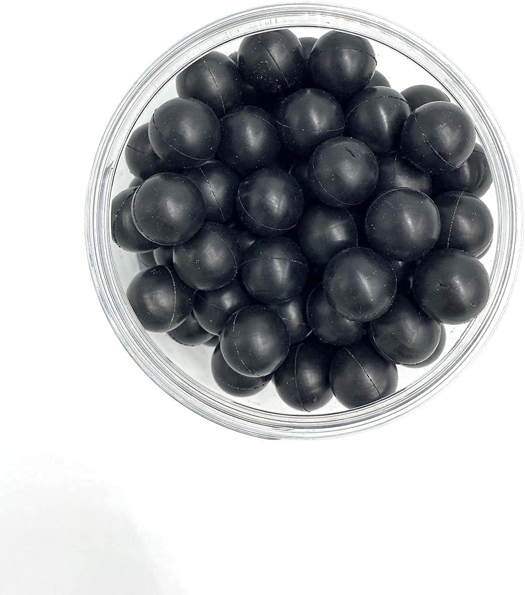 SSR 100 X S - Style Premium Quality Hard Rubber Steel Balls Paintballs Powerballs 7 Gr. Heavy Ammo for Self and Home Defense Training Pistols in 68 Cal. image number 4