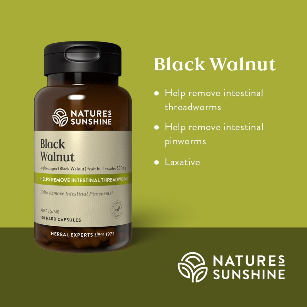 Nature'S Sunshine Black Walnut 100 Capsules image number 1