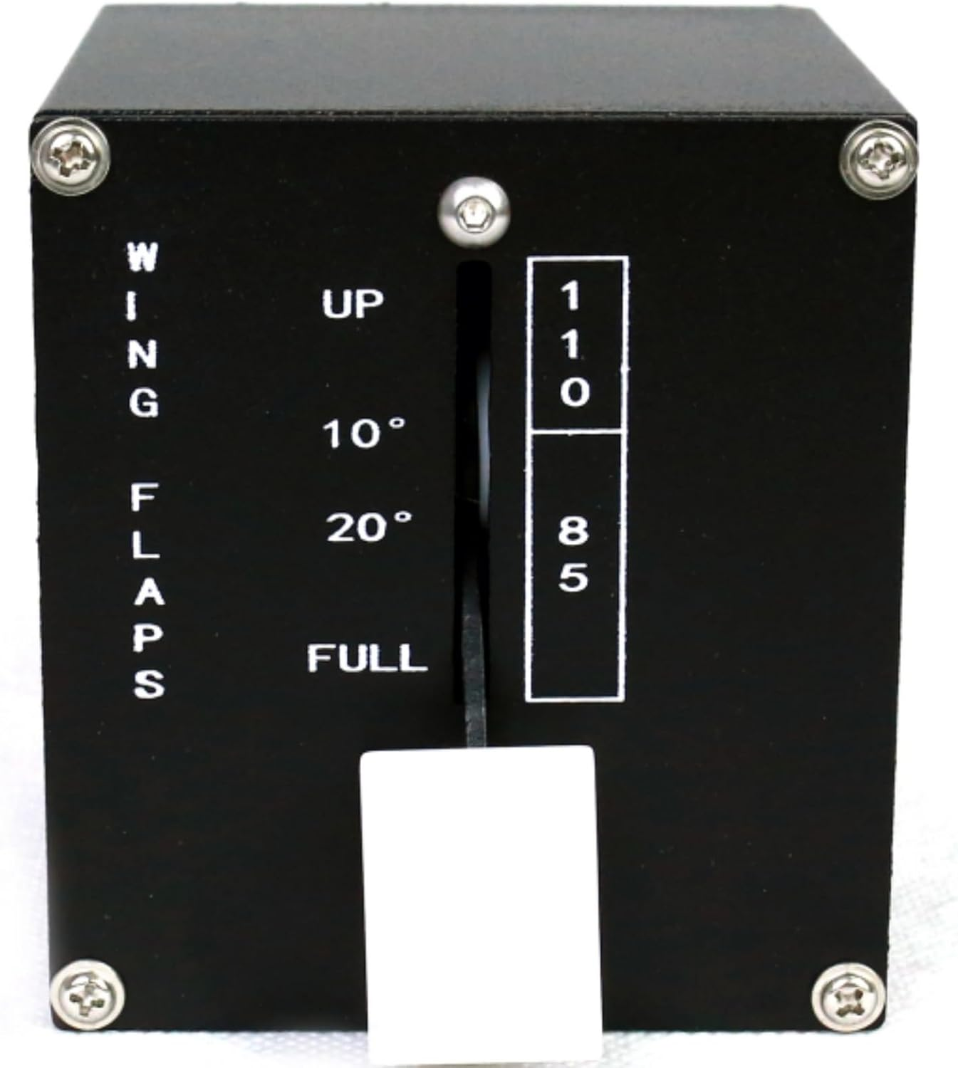 Meza-Flaps for Flight Simulator Game MSFS2020, X-Plane,Fsx,Prepar3D for a Home Cockpit or Standalone Use on a Desk