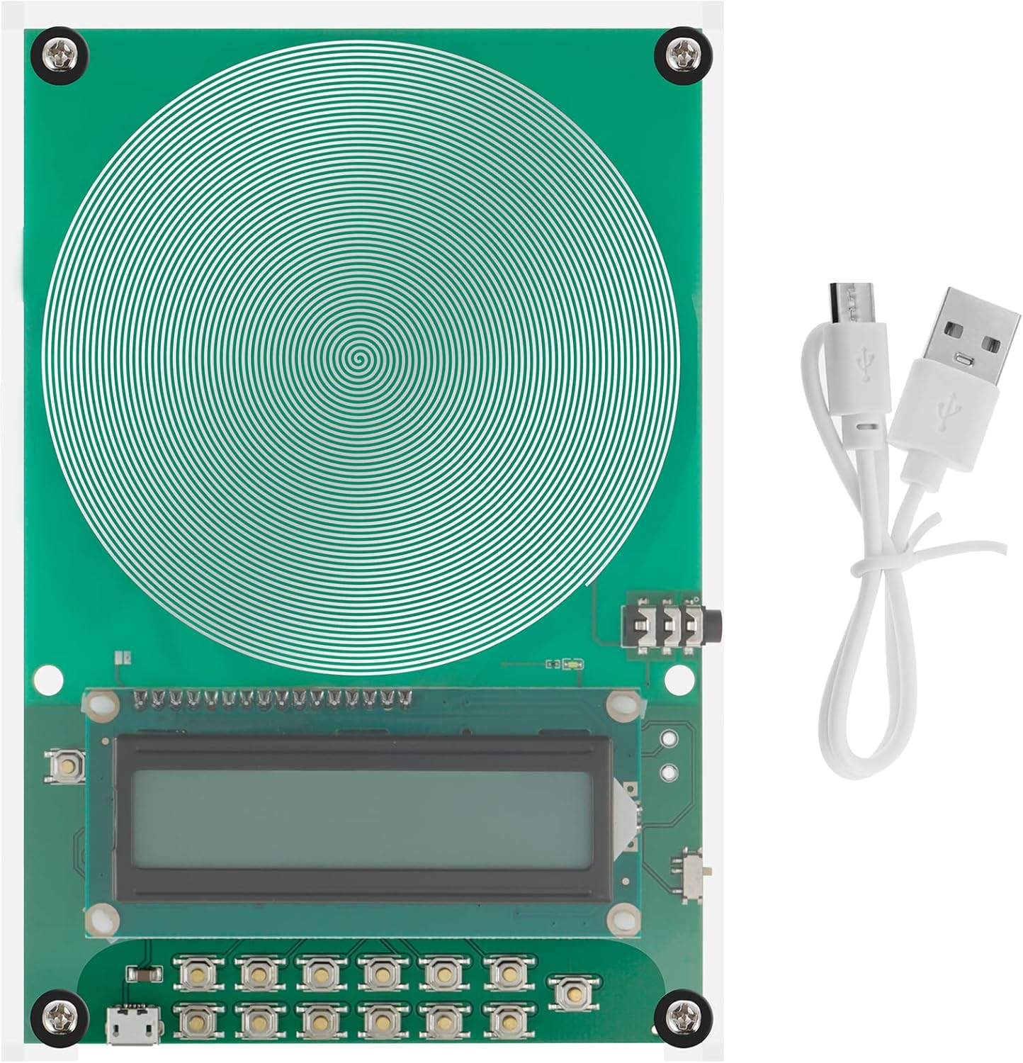 Portable 7.83 Hz Ultra Low Frequency Generator round Schumann Wave Signal Generator 0.1 Hz to 30000 Hz Adjustable Schumann Resonance Sine Wave Generator Resonator for Relexation Sleep image number 1