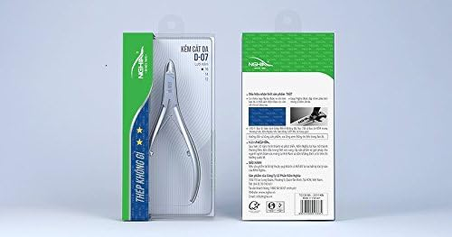 Nghia Stainless Steel Cuticle Nipper C-07 (Previously D-07) Jaw 16 image number 2
