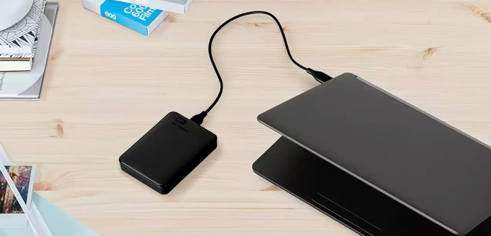 Western Digital Elements 2TB USB 3.0 Portable External Hard Drive (WDBU6Y0020BBK-EESN) image number 1