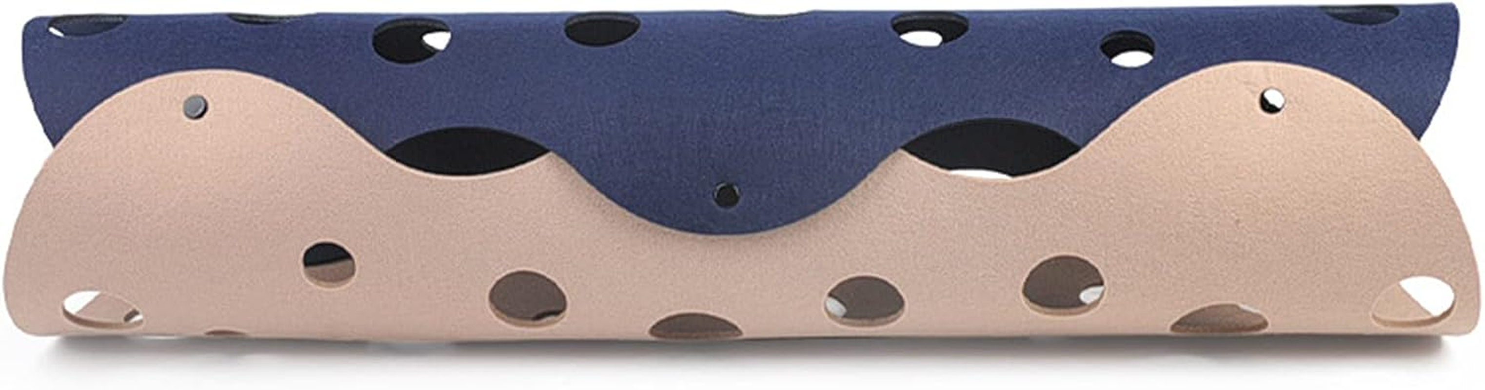 LASIEYO 2 Pcs DIY Cat Tunnels Toy Durable Pet Toys Play Tunnel Detachable Washable Felt Cat Litter Pet Supplies image number 4