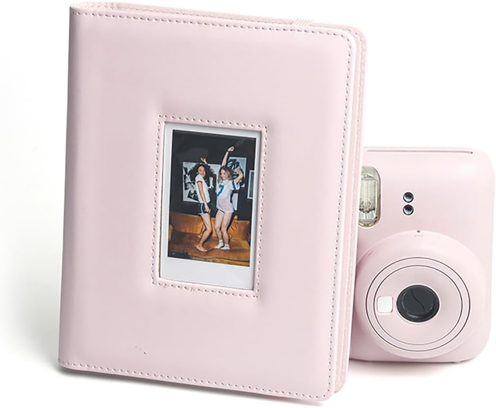 LAYOMI 288 Pockets Photo Album for Fujifilm Instax Mini 11 12 40 90 Evo Liplay Instant Camera, Photo Album for Polaroid Kodak HP Zink 2X3" Photo (White) image number 4