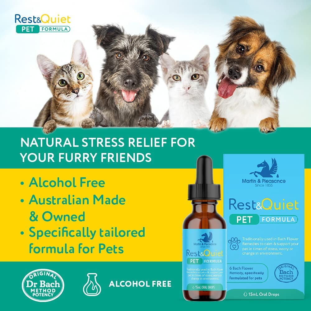 Rest&Quiet Pet Formula Drops 15Ml