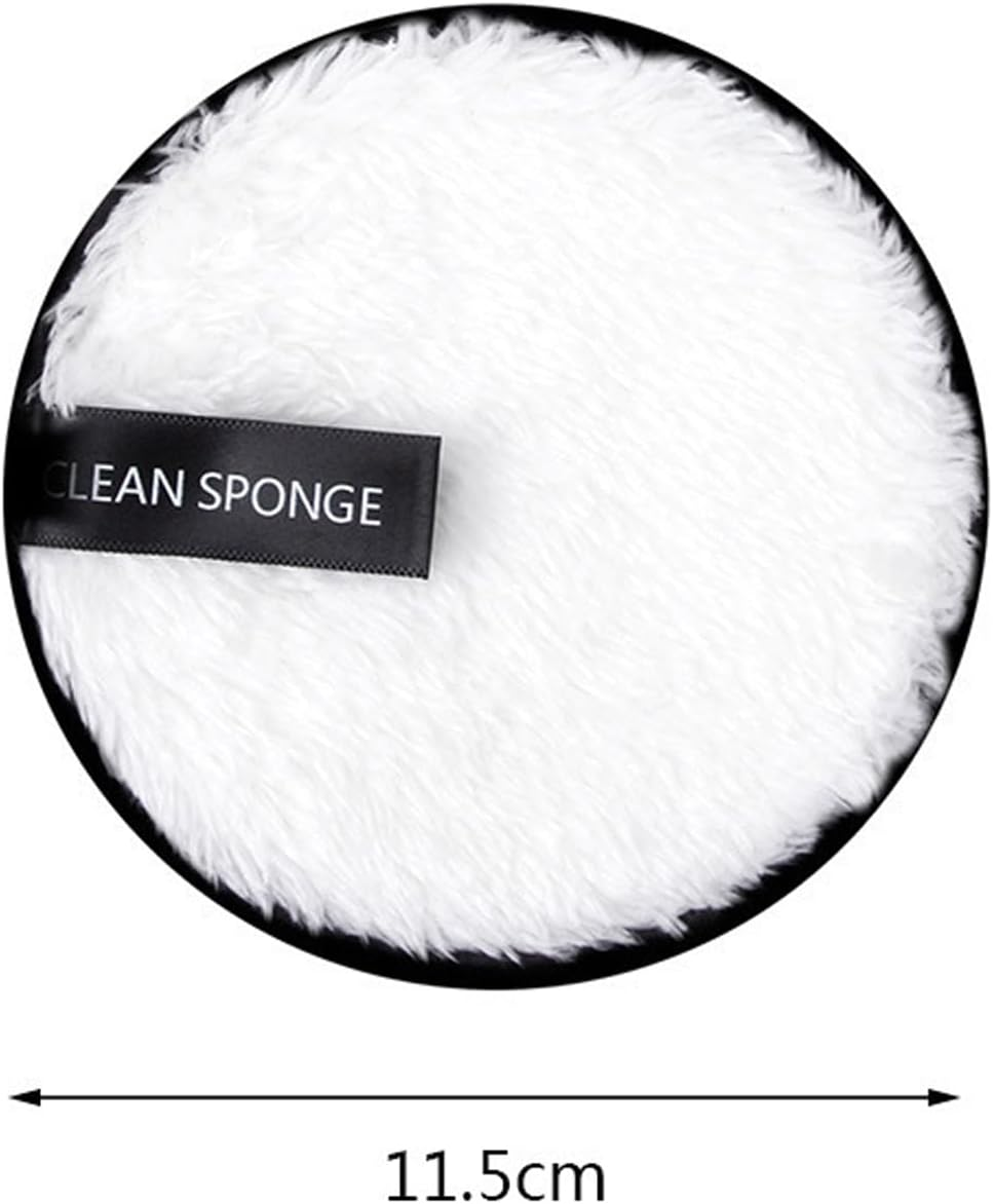 Suytvenxau 100% Reusable Makeup Eraser | 4 Pack Large Eco-Friendly Microfiber Makeup Remover Pads, Chemical-Free Reusable Makeup Pads for Face, Eyes, and Lips image number 4