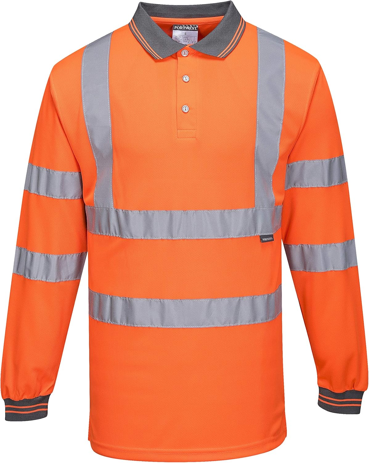 Portwest Mens Regular, Orange, 2X-Large image number 1