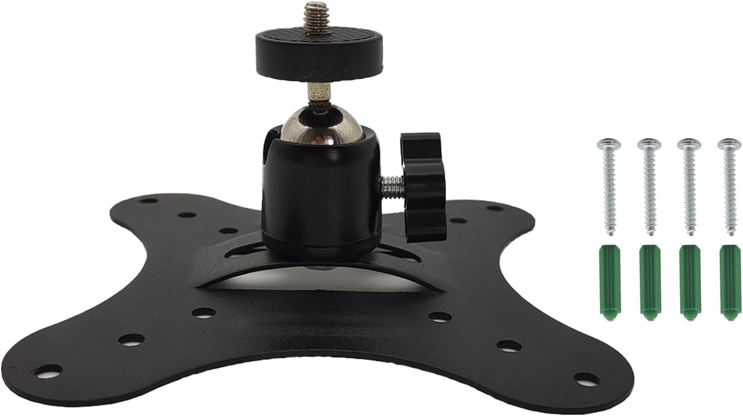 Vertically Mounted Projector Bracket Wall-Mounted Universal Ceiling Wall Projector, 1/4" Screw, Camera Bracket Mini Projector Bracket（2.36In）