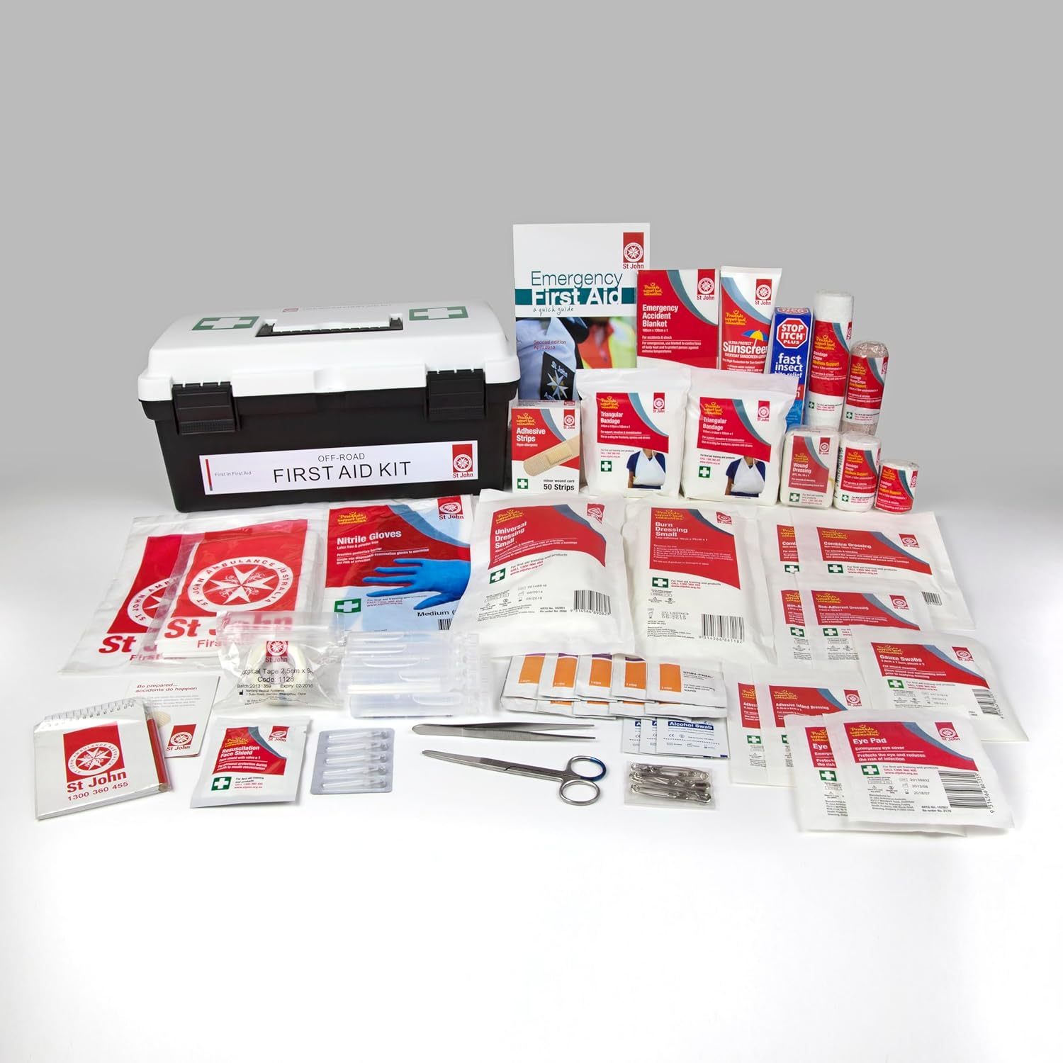 St John Off-Road First Aid Kit in Portable Box image number 4