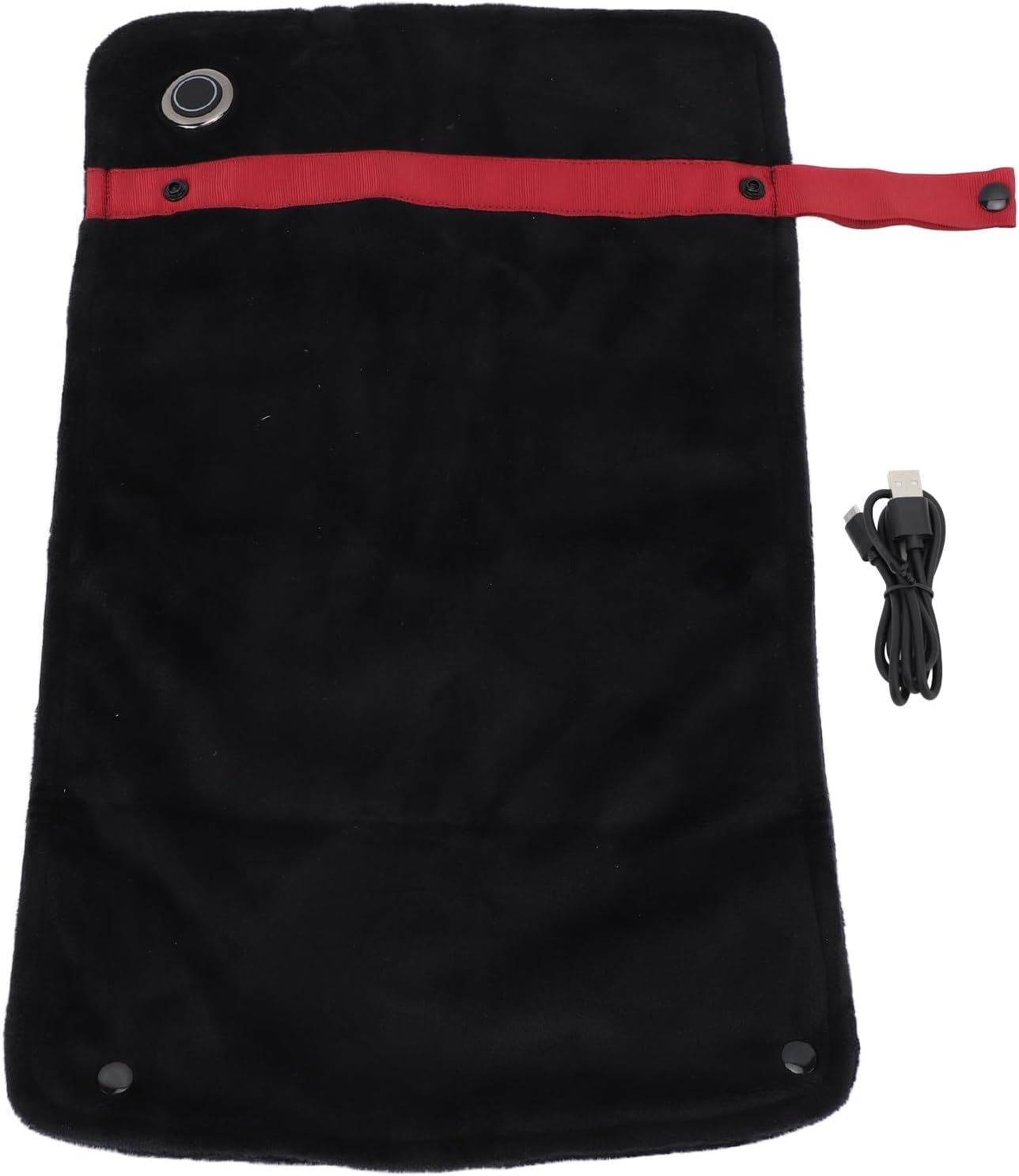 USB Heated Blanket, Cordless Heated Throw Blanket with Temperature Control, Mutipurpose Electric Heated Throw Soft Polyester Fiber Knee Heating Blanket for Home Office Camping image number 3