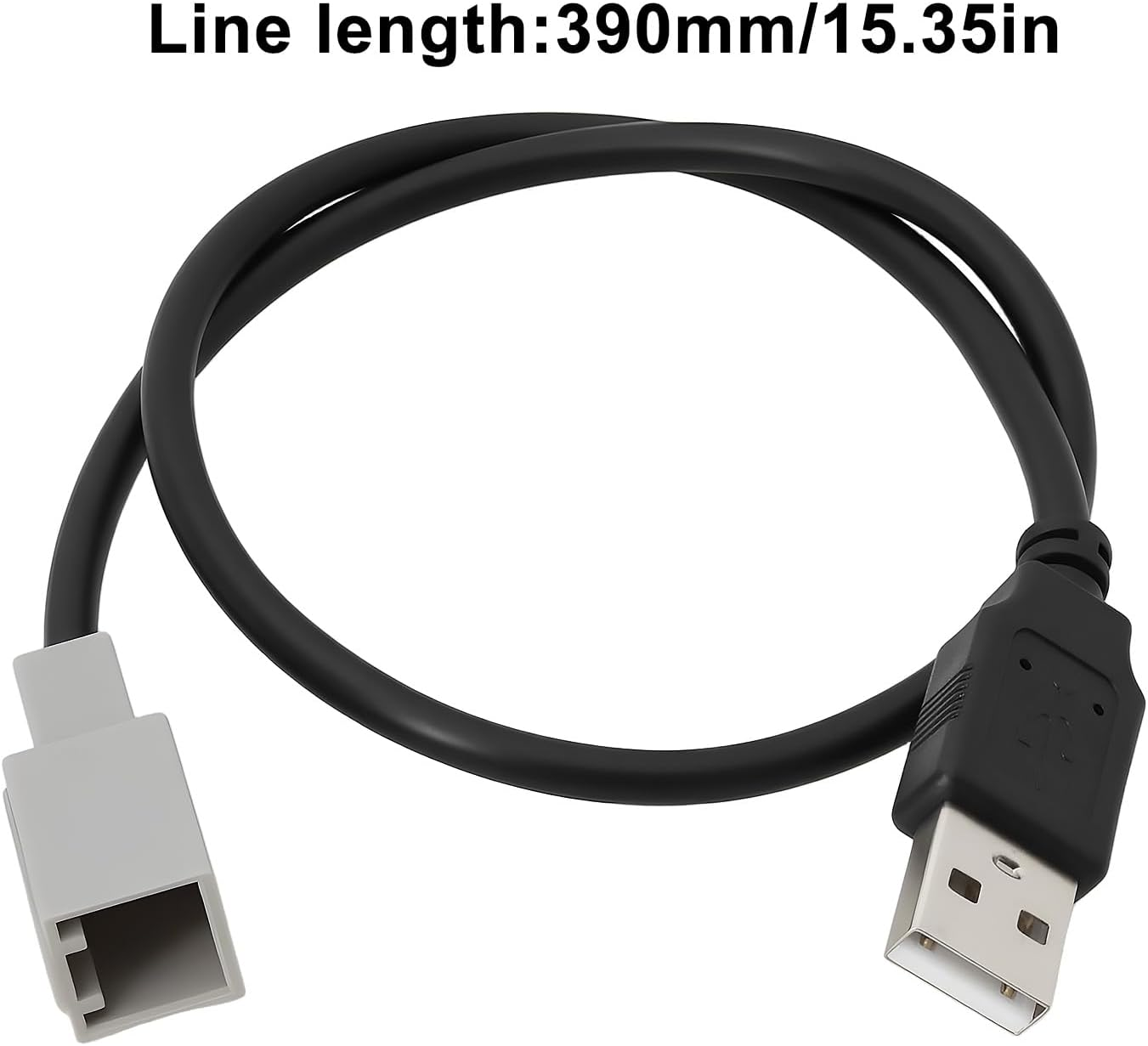 OTOTEC USB Retention Cable Adapter Audio Retrofit Extension Cable Compatible with Toyota GT-86 Compatible with Subaru BRZ image number 2