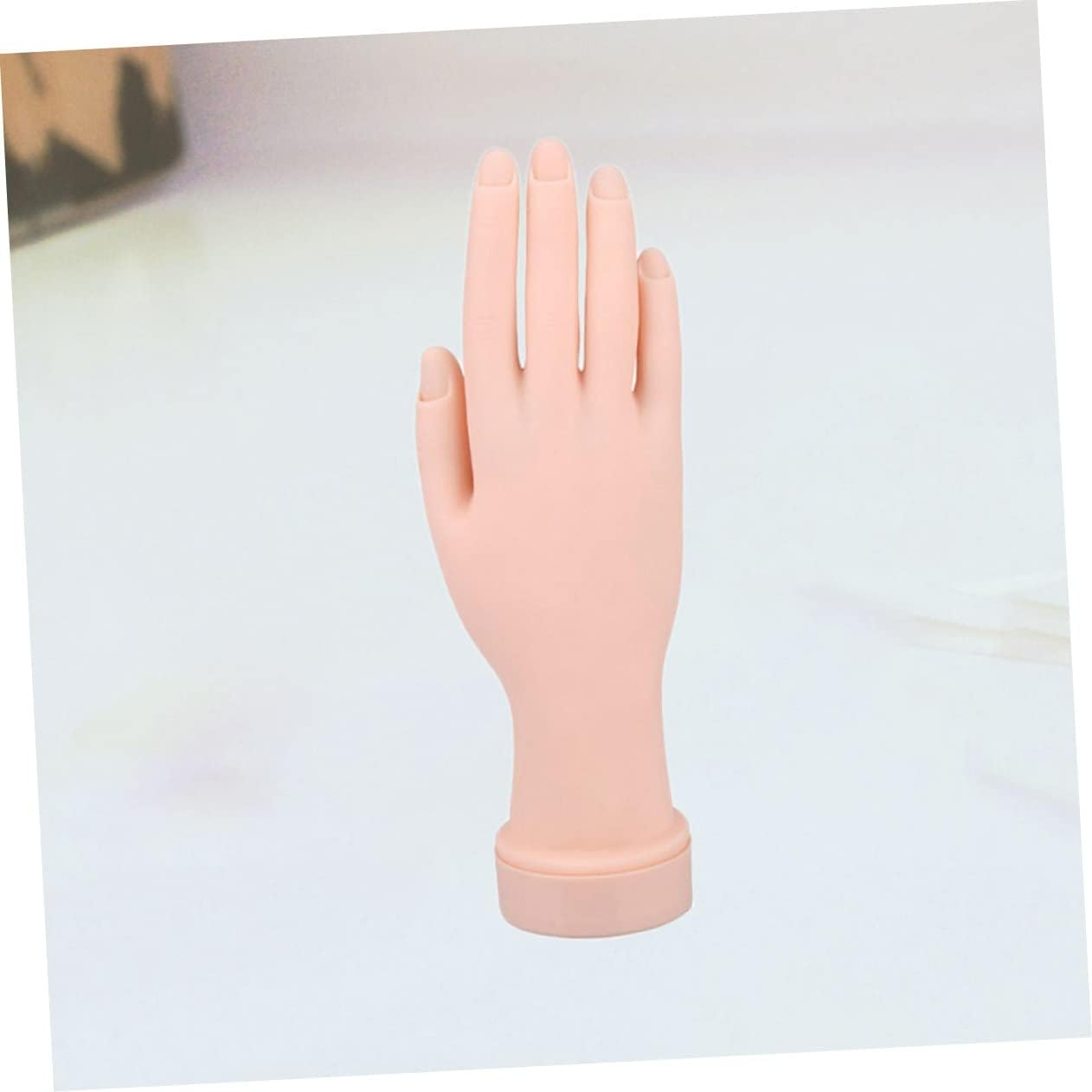KAILIKETIY Realistic Nail Art Practice Hand Model Reusable Manicure Training Tool image number 4