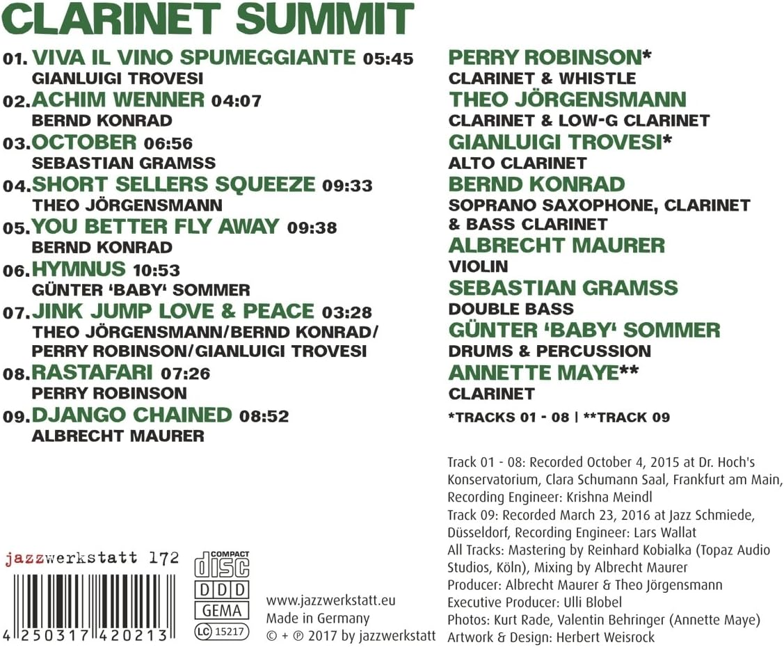 Clarinet Summit image number 1