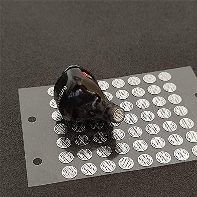 Earbuds Dust-Proof Steel Mesh with Glue Stainless In-Ear Earphones Replace Clean Net Filter Dust Headphones Shell Steel Mesh 3.7Mm 4.5Mm 4.8Mm 5.0Mm (10Pairs) (4.5Mm10 Pair) image number 2