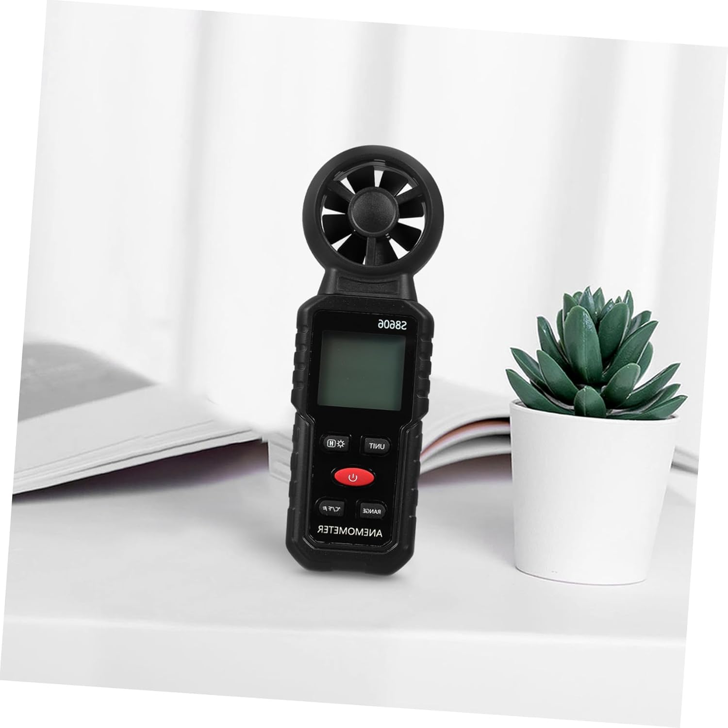 High Precision Handheld Wind Speed Portable Digital Anemometer Outdoor Air Velocity Measurement Lightweight Wind Gauge Reliable Airflow Monitoring image number 5