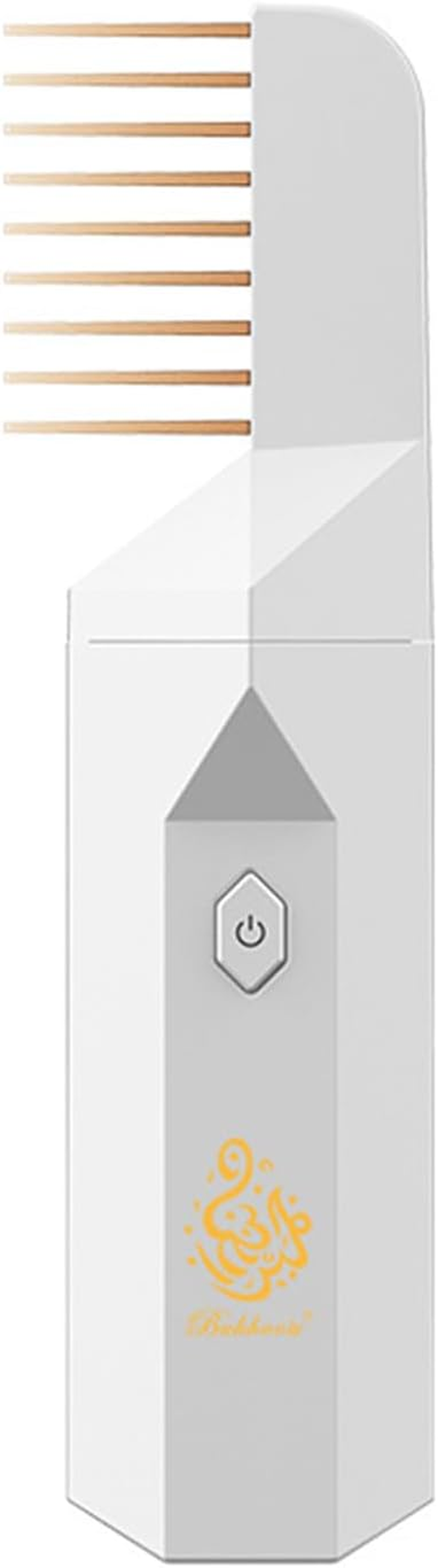 Bakhoor Pro 2 in 1 Hair Diffuser, Bakhoor Burner, Bakhoor Hair Comb Diffuser, Hair Bakhoor Comb, Portable Arabian Rechargeable Electronic Incense Burner, Replaceable Comb Head