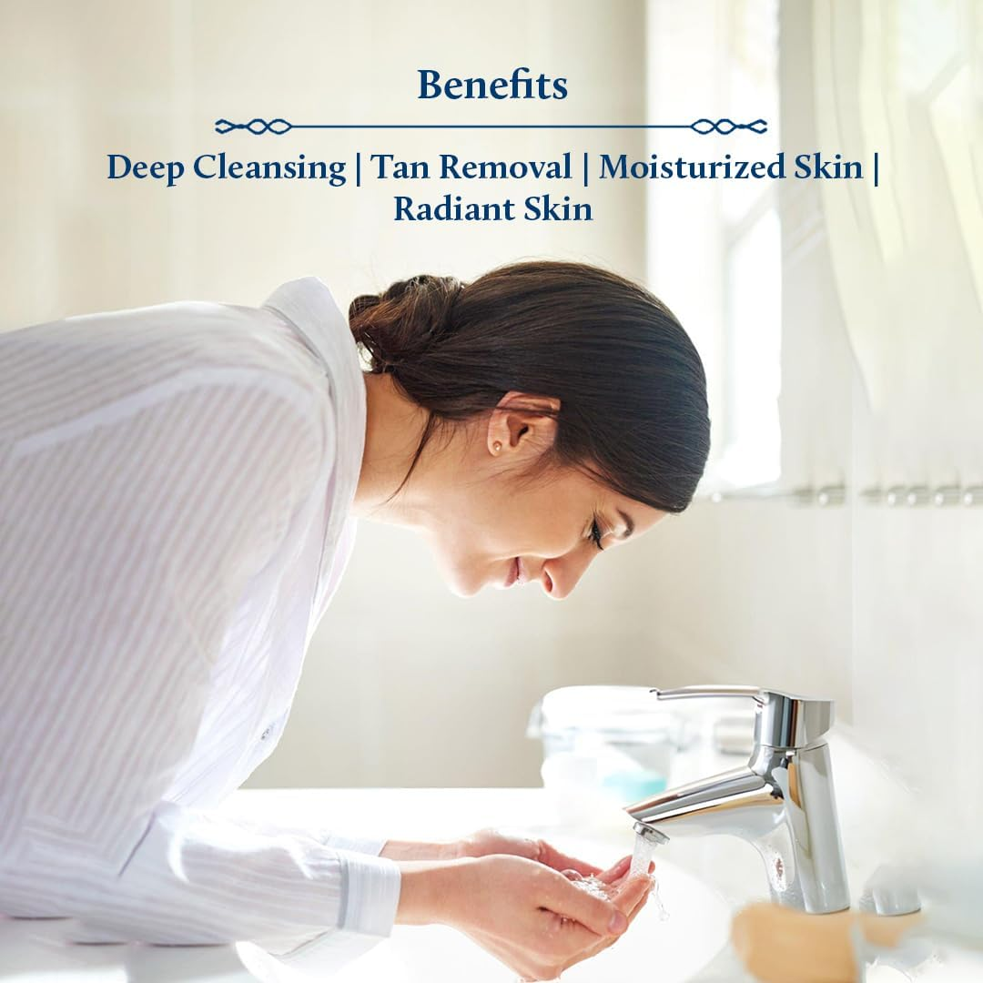 Blue Nectar Kumkumadi Brightening Face Wash with Saffron for Women & Men | Sulphate Free anti Pimple Face Cleanser (100 Ml) image number 1