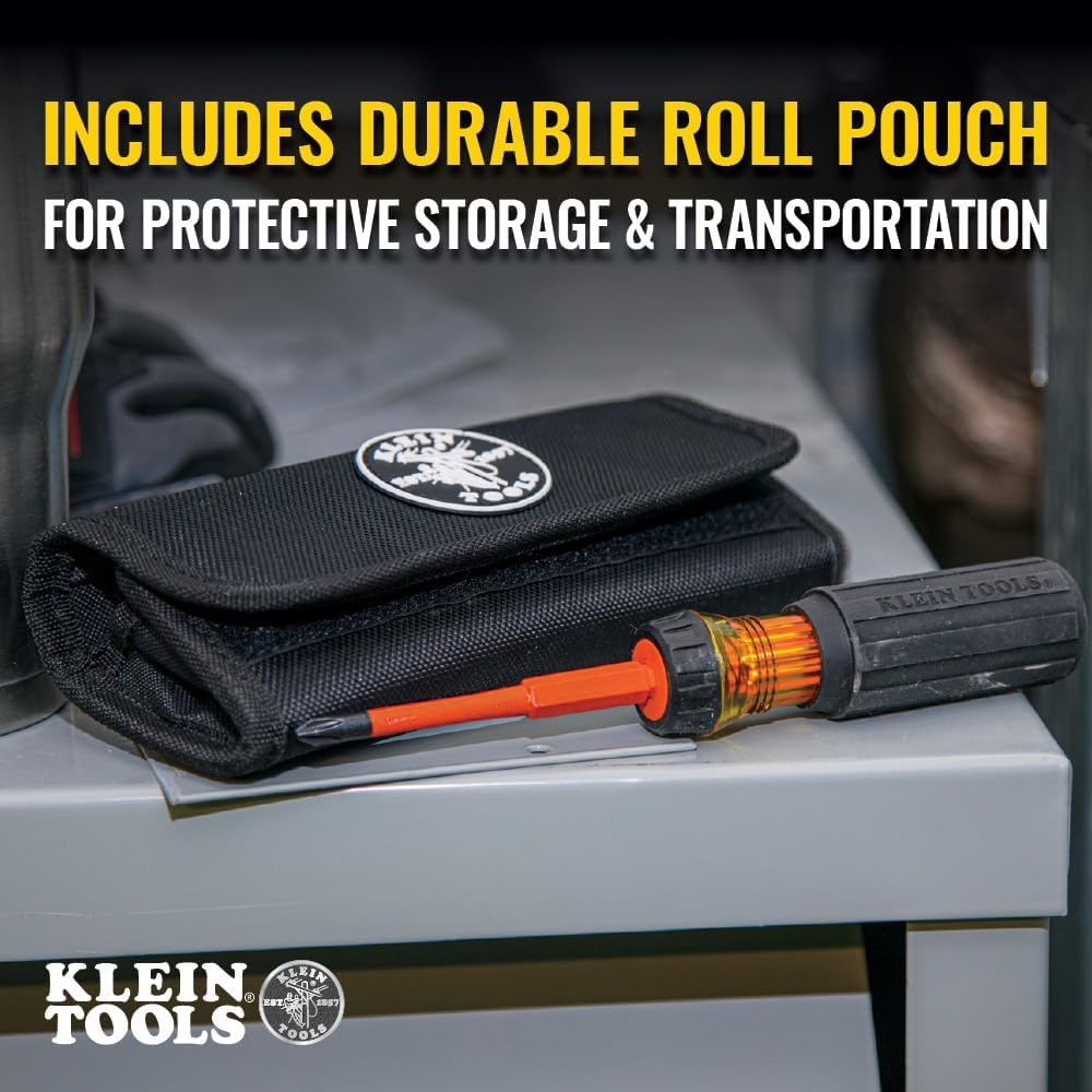 Klein Tools 8-In-1 Insulated Interchangeable Screwdriver Set image number 5