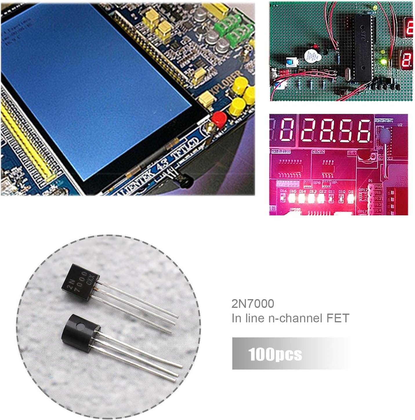 Emagtech 20Pcs FQP30N06L N-Channel Rectifier Power MOSFET Transistor 30A 60V TO-220 image number 4