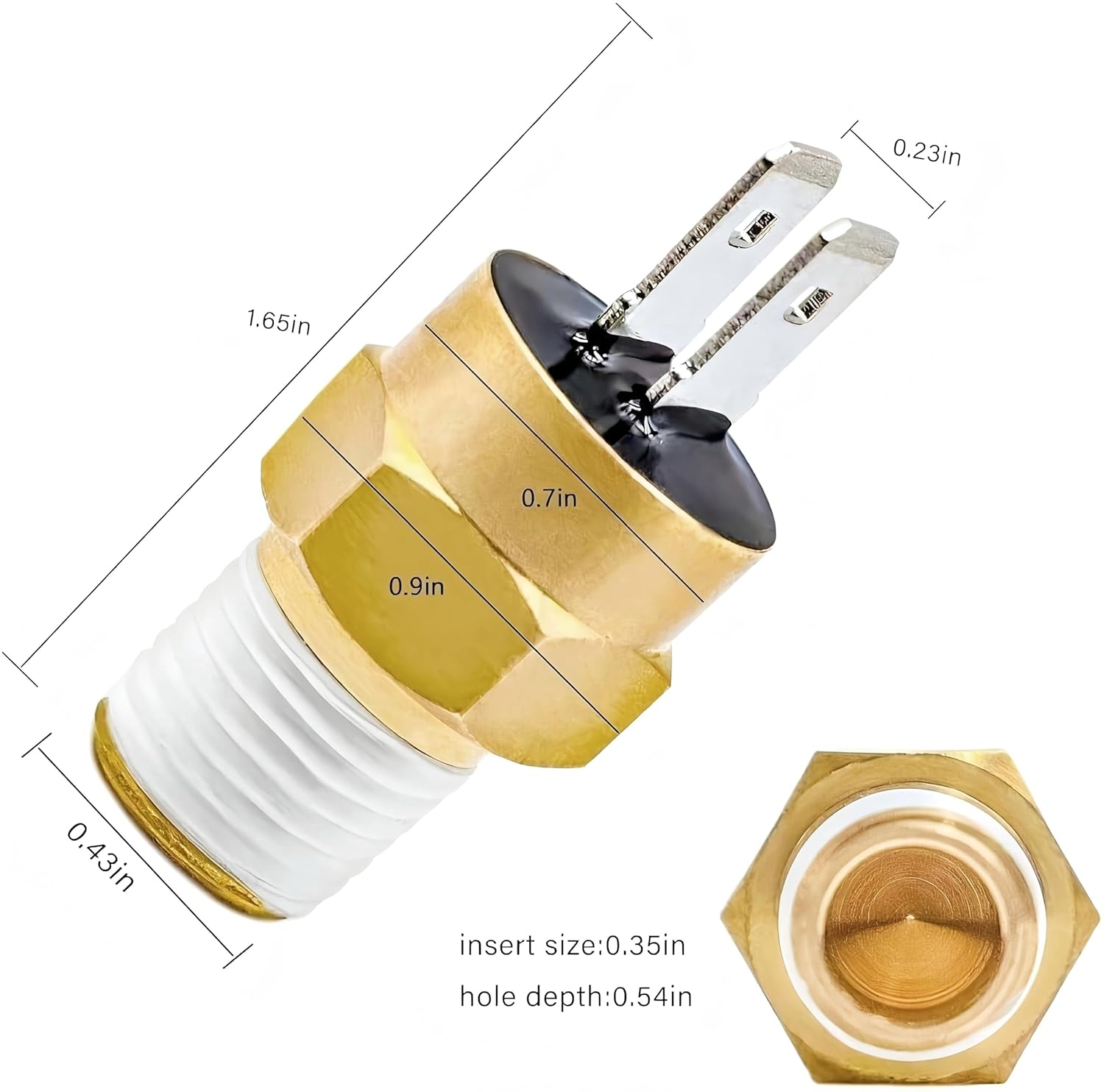 ROHOPE 42001-0063S Automatic Gas Shutoff Switch for Pentair Sta-Rite Mastertemp & Max-E-Therm Pool & Spa Heaters &ndash; Replaces 42001-0064S, HMXHLI2932, HAXHLI1930, STA-151-6255