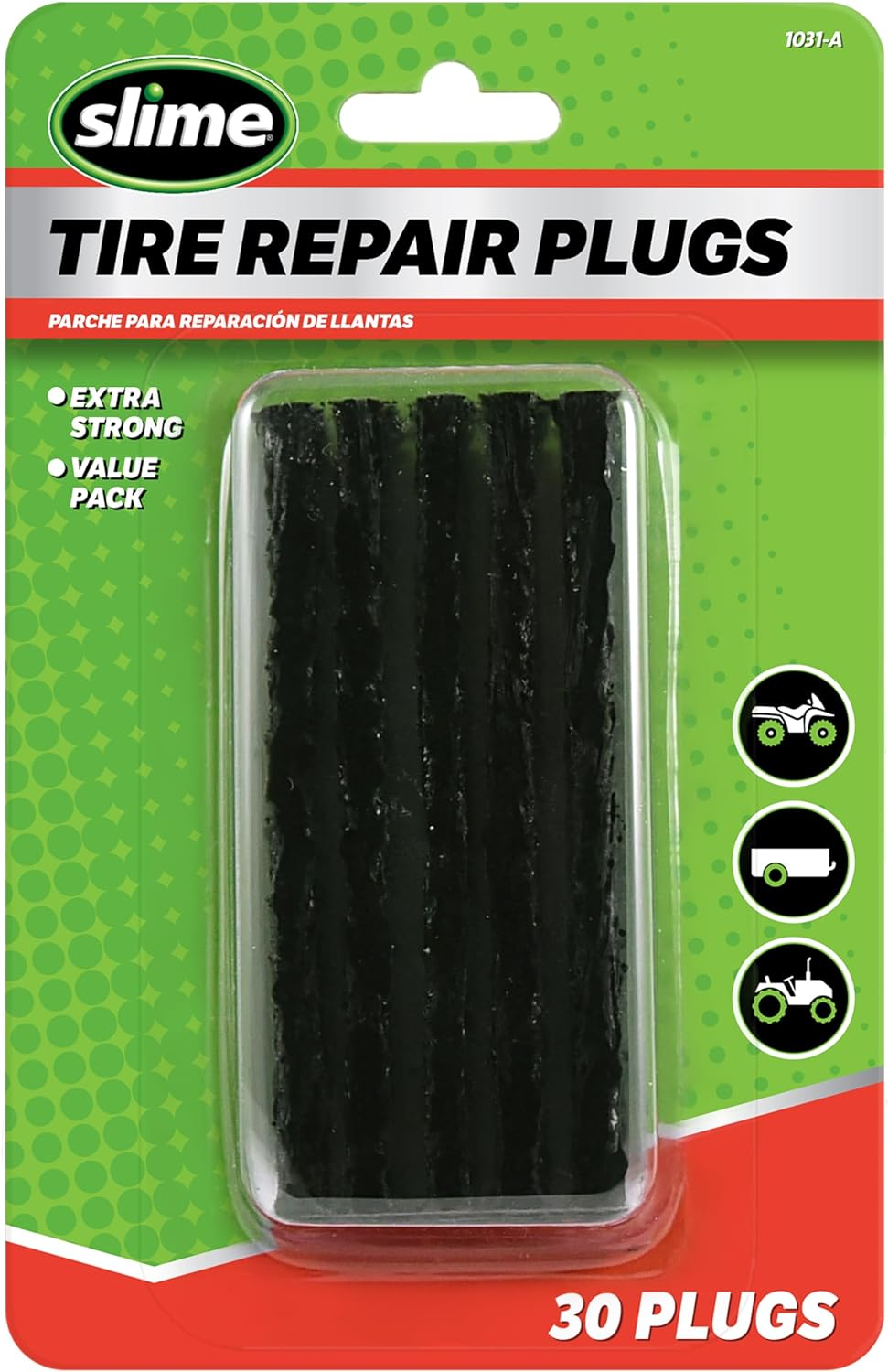 Slime Tire Repair Plugs (Pack of 30) image number 1