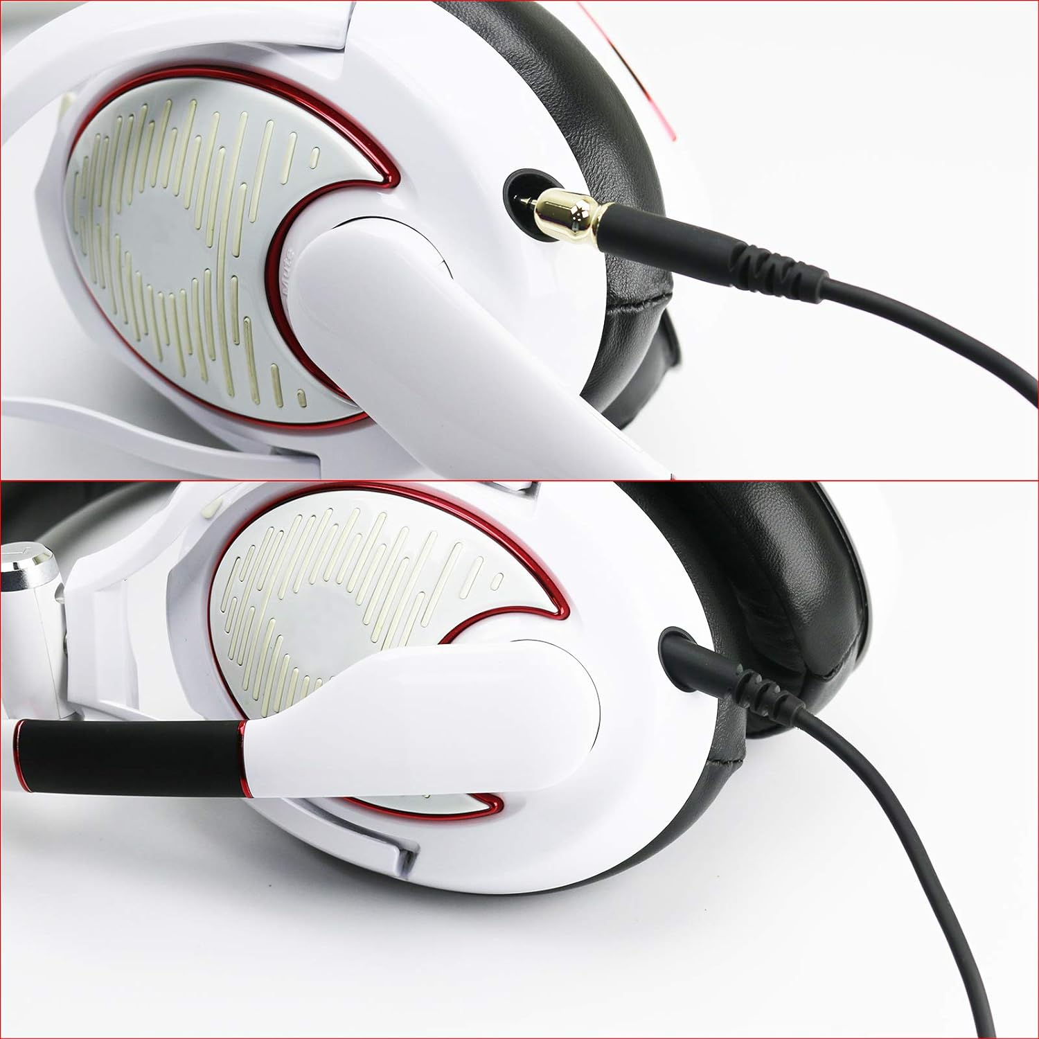 Newfantasia Replacement Audio Cable Compatible with Sennheiser Game Zero, Game ONE, PC373D, PC37X, GSP350, GSP500, GSP600 Gaming Headsets 1.2M/4Ft image number 3