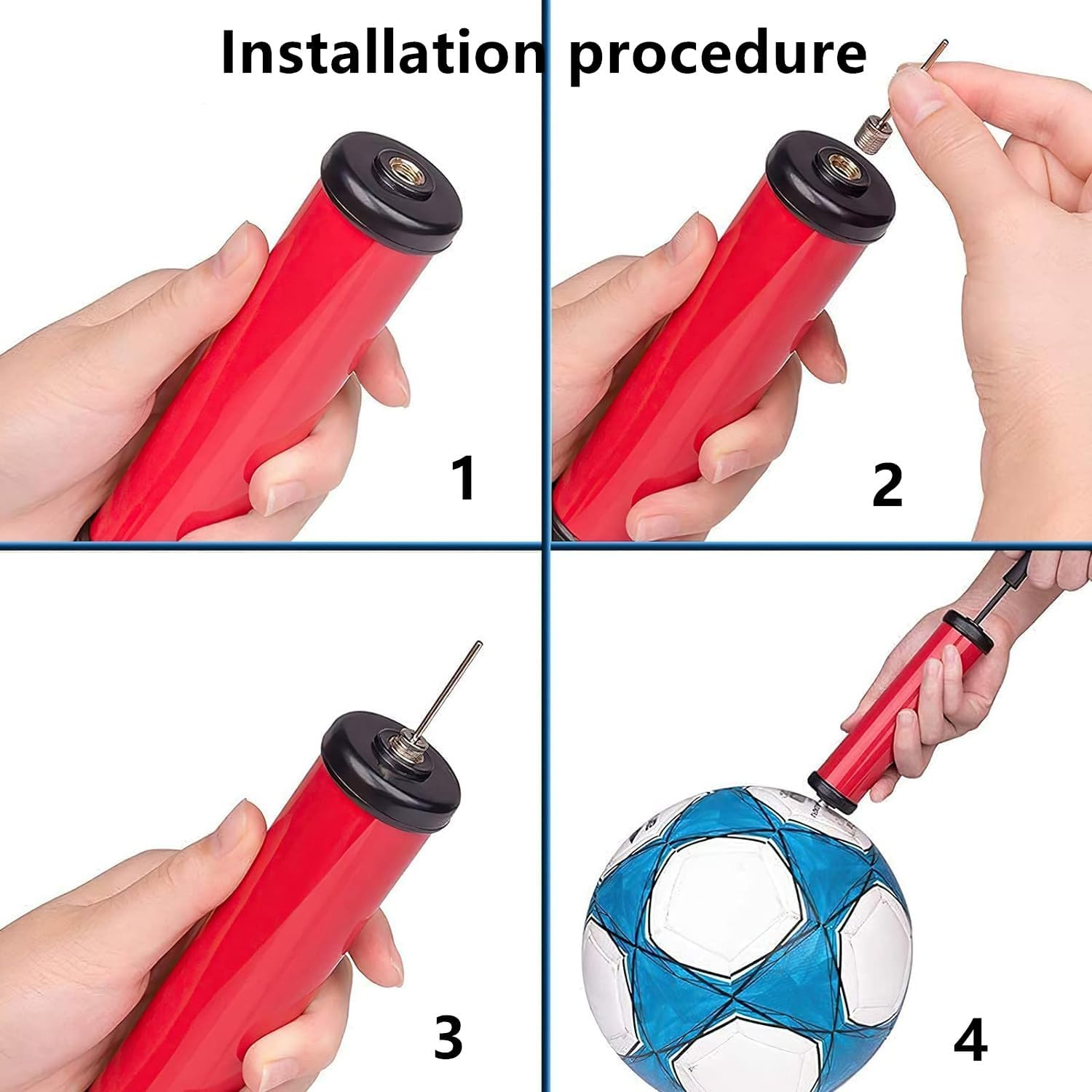 30 Pcs Stainless Steel Air Pump Needles, Ball Pump Inflatable Needles, Basketball, Football, Volleyball Inflatable Needles and All Other Sports Balls with Storage Boxes