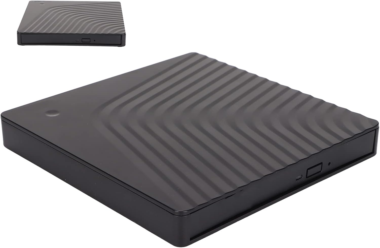 External DVD Drive Box, Detachable Optical Drive Enclosure with USB3.0/2.0 5Gbps, External DVD Drive Box for Window2K, for XP, for 2003, for Vista, for 7, for Linux, for 10 OS X image number 4