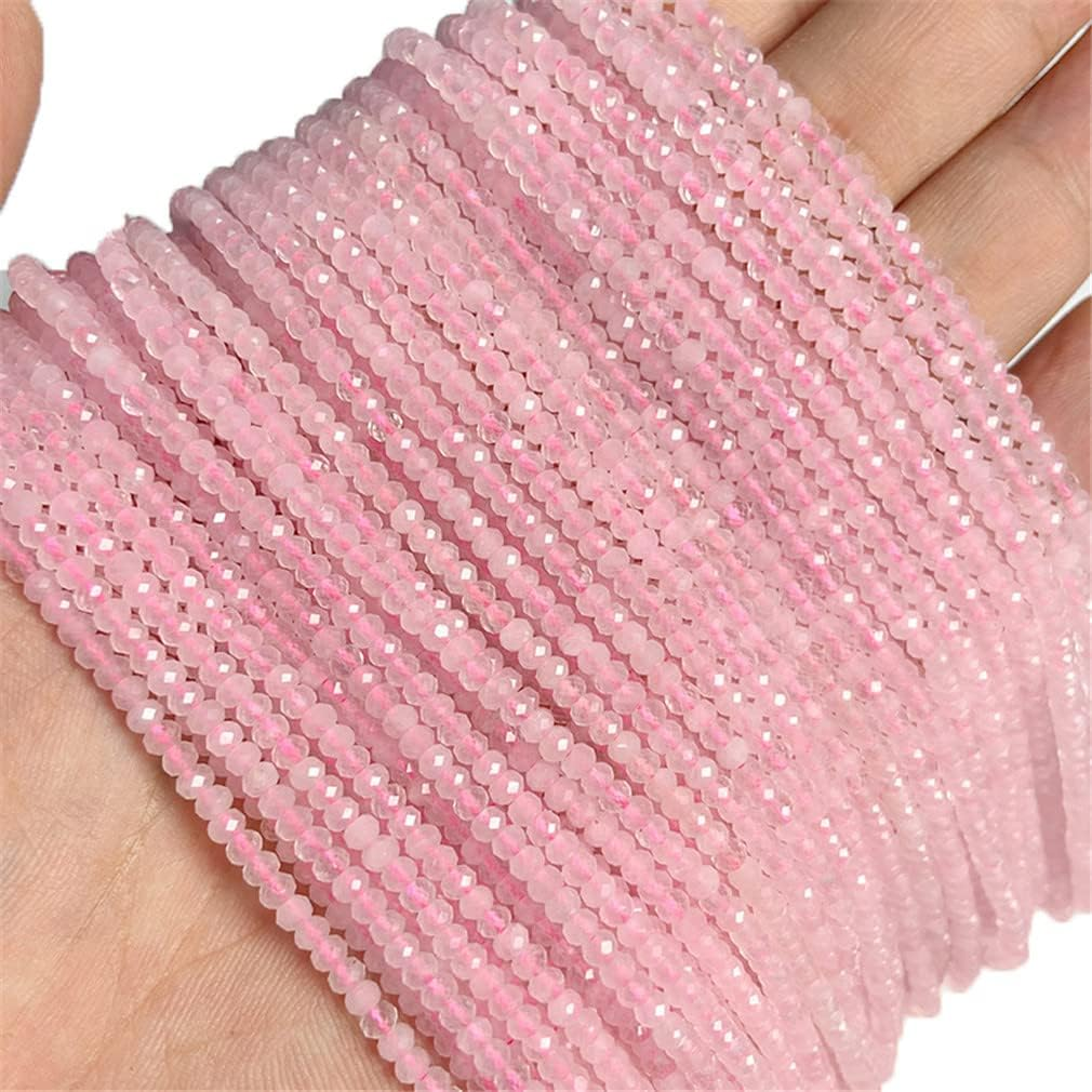 Natural Amethyst Beads Loose Faceted Spacer Beads for Jewelry Making DIY Accessories image number 1