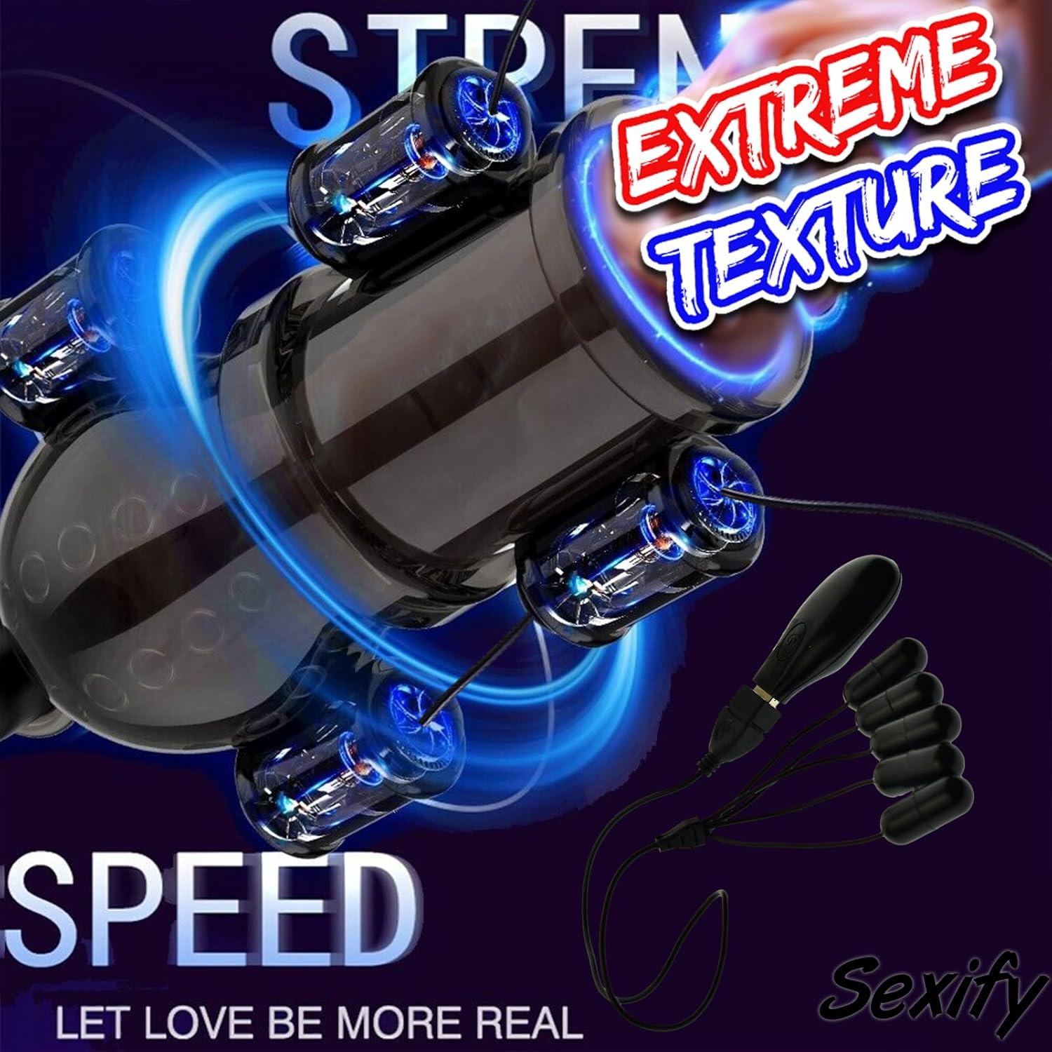 Vibrating Male Masturbator Penis Glans Trainer Vibrator Stimulator, Adult Sex Toys for Men, Cock Massager Mens Sex Toy Stroker Stimulation, Masturbators Vibrators for Men Training Masturbation Pleasure Delay Trainer Adult Sex Toy