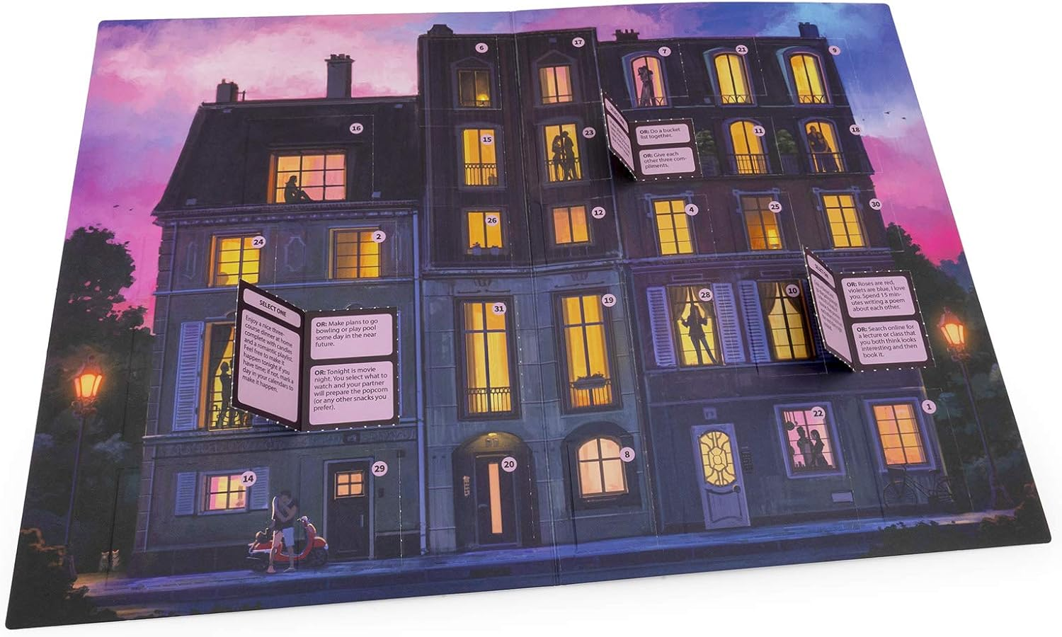 Tingletouch the Love Calendar for Couples - a Romantic Month with Your Partner