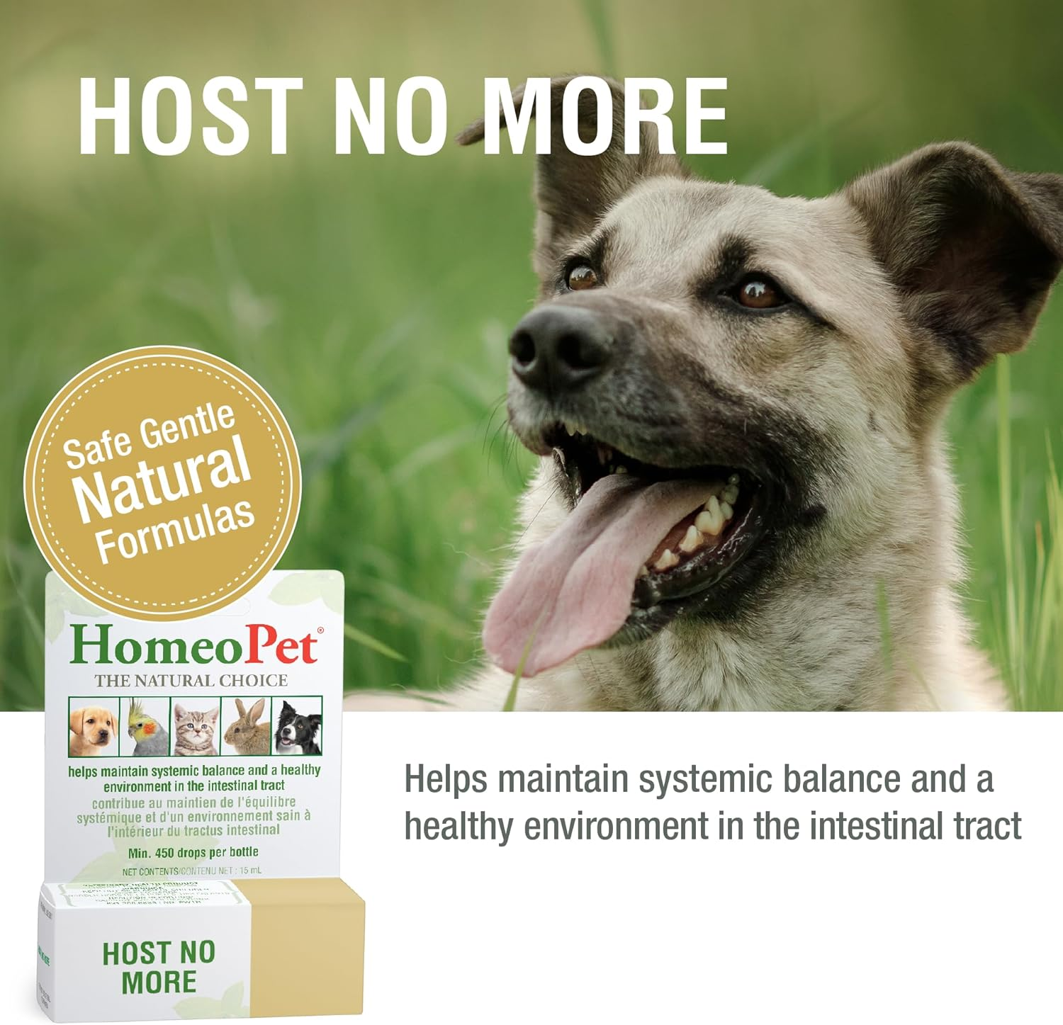 Homeopet Australia Host No More (WRM Clear in the USA) image number 4