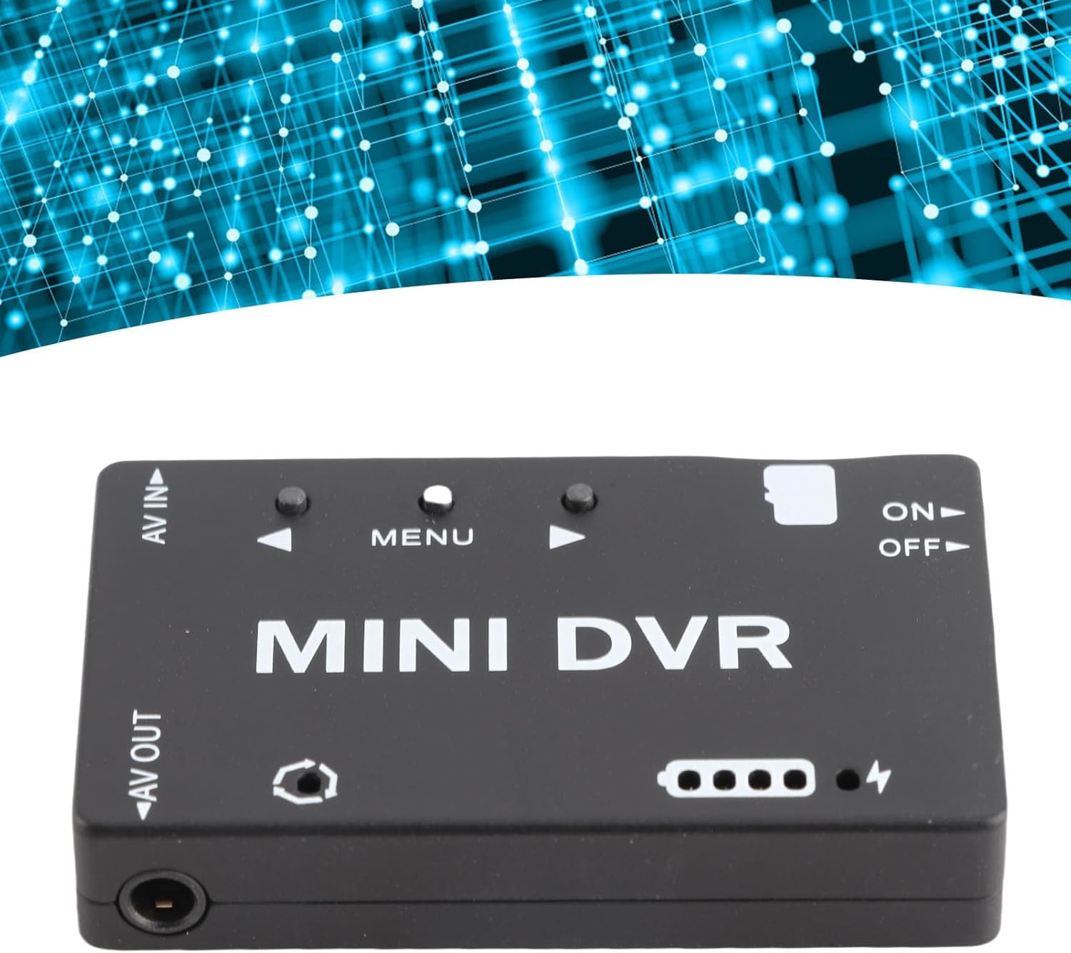 ASHATA Compact Mini FPV DVR Module with Multi-Language Menu - Video Audio Recorder for RC Models and RC Drone Accessory image number 5
