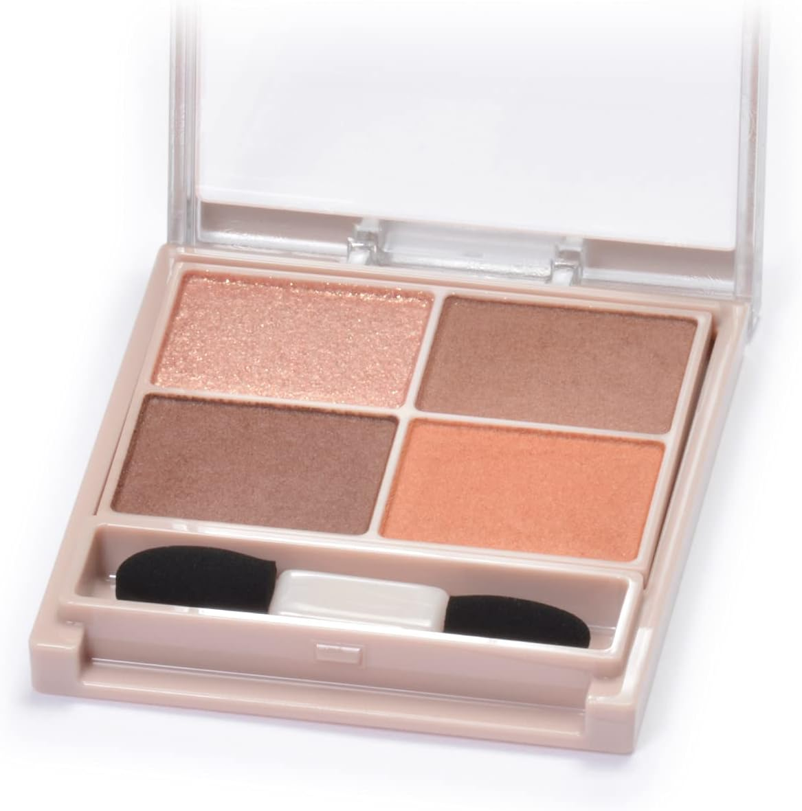 Canmake M01 Silky Flare Eyes (Matte Type), Sienna Wood Eyeshadow, Matte Eyeshadow, 4 Colors X 1 image number 6